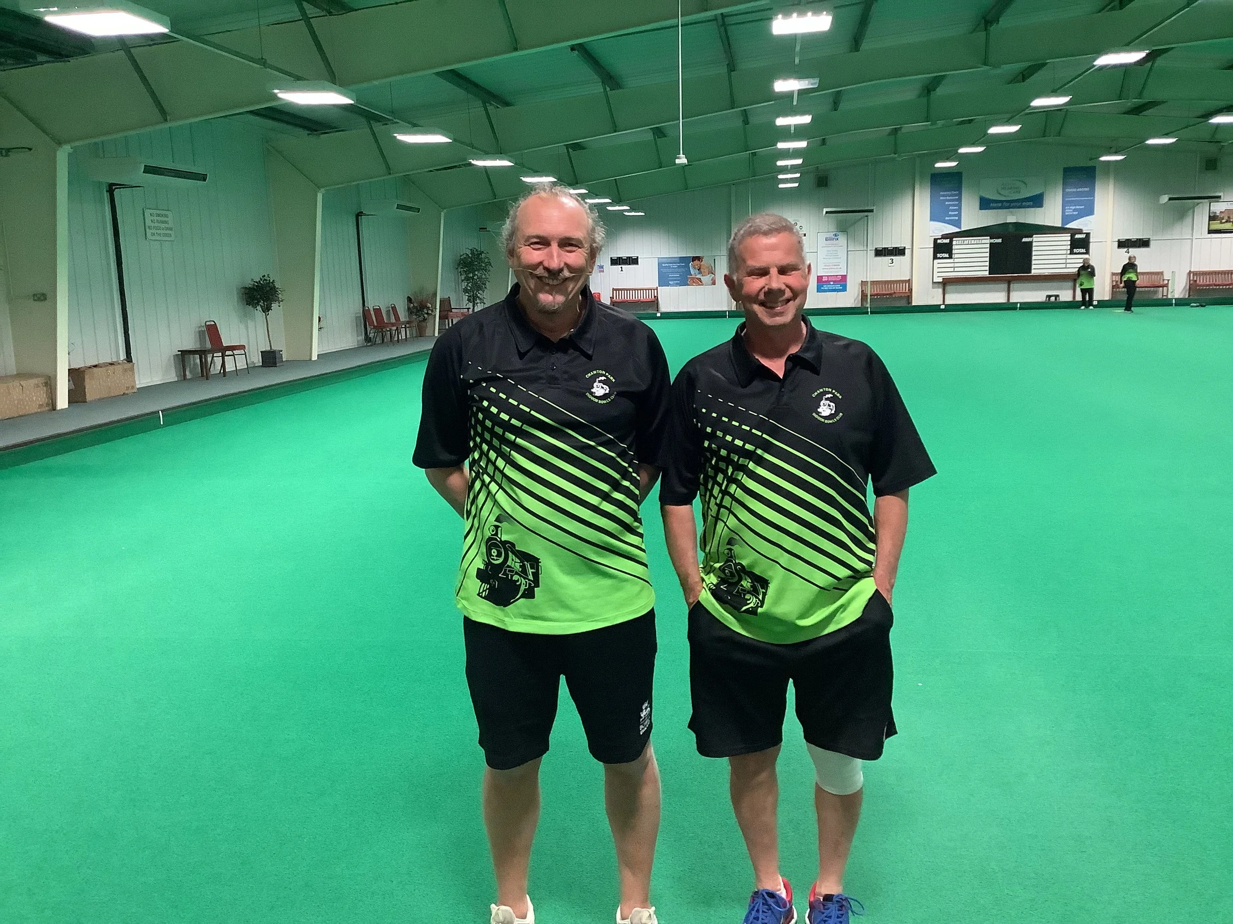 Men's Pairs Finalists - Simon Greenwood & Brian Binfield