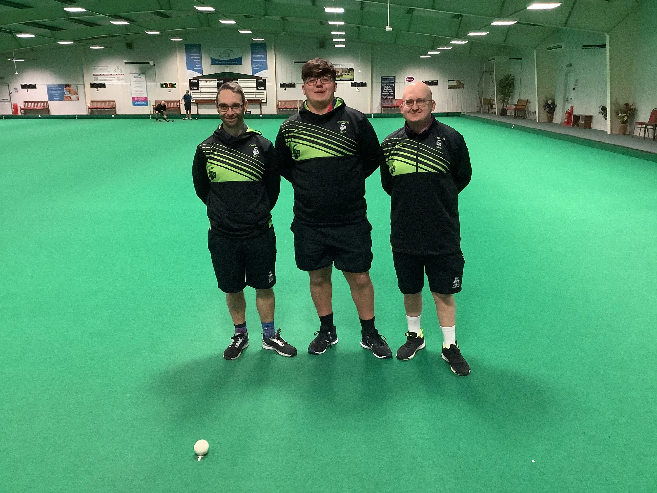 Men's Triples Winners - Dom Flannigan, Danny Brown & Reece Graham