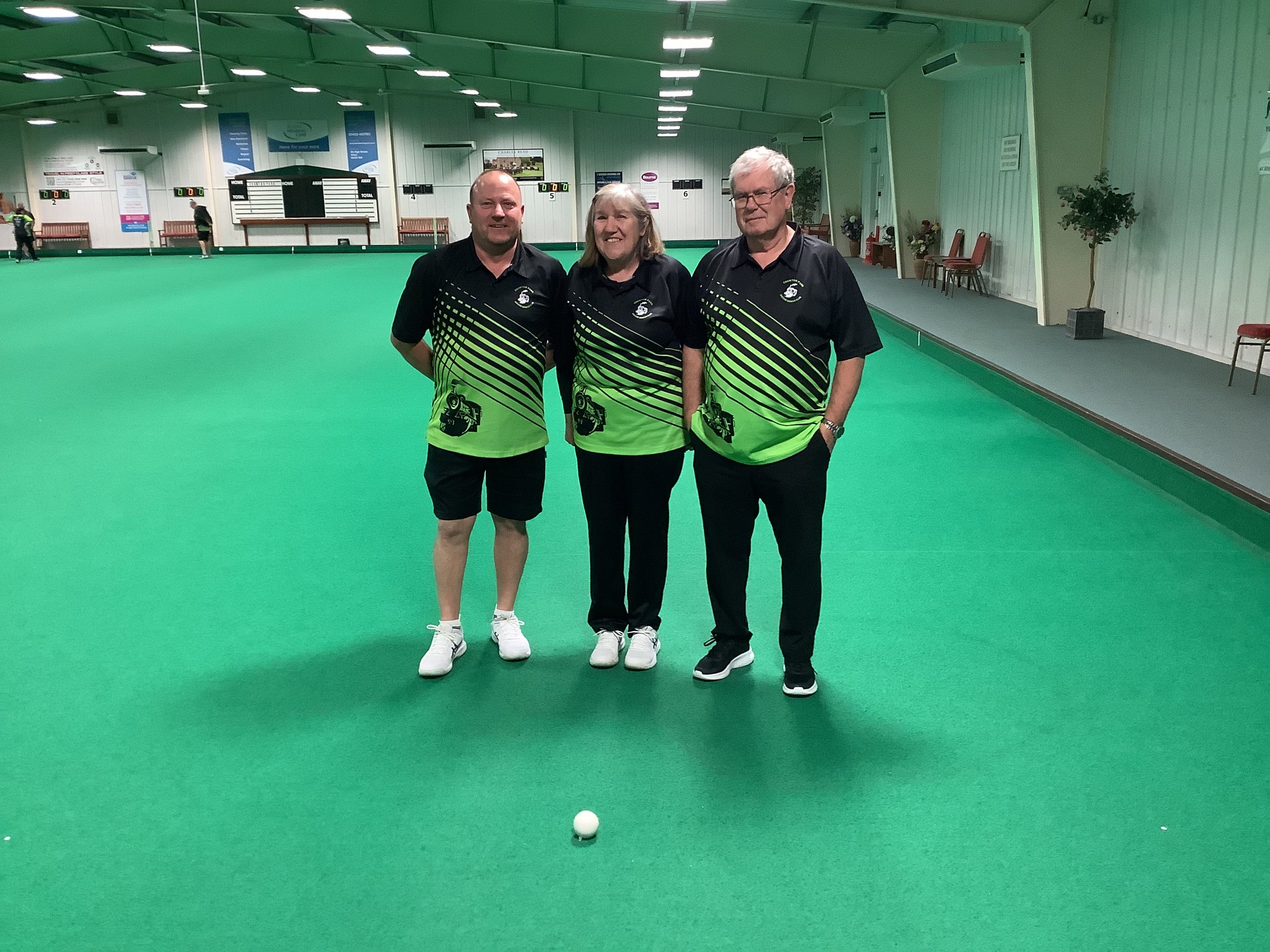 Mixed Triples Finalists - Dave Thurgood, Alice Atwell & Dave Atwell