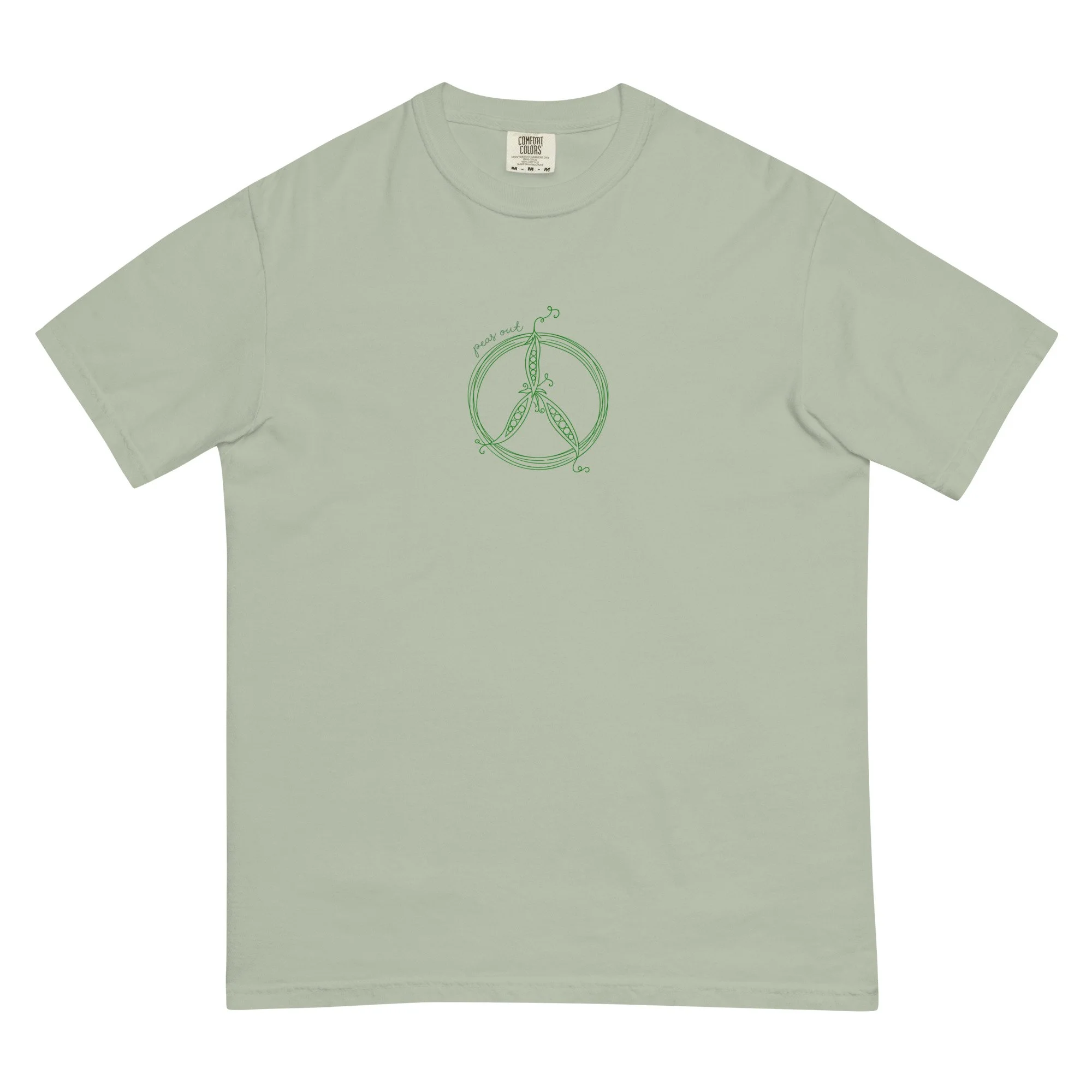 peas out - comfort colors® cotton tee