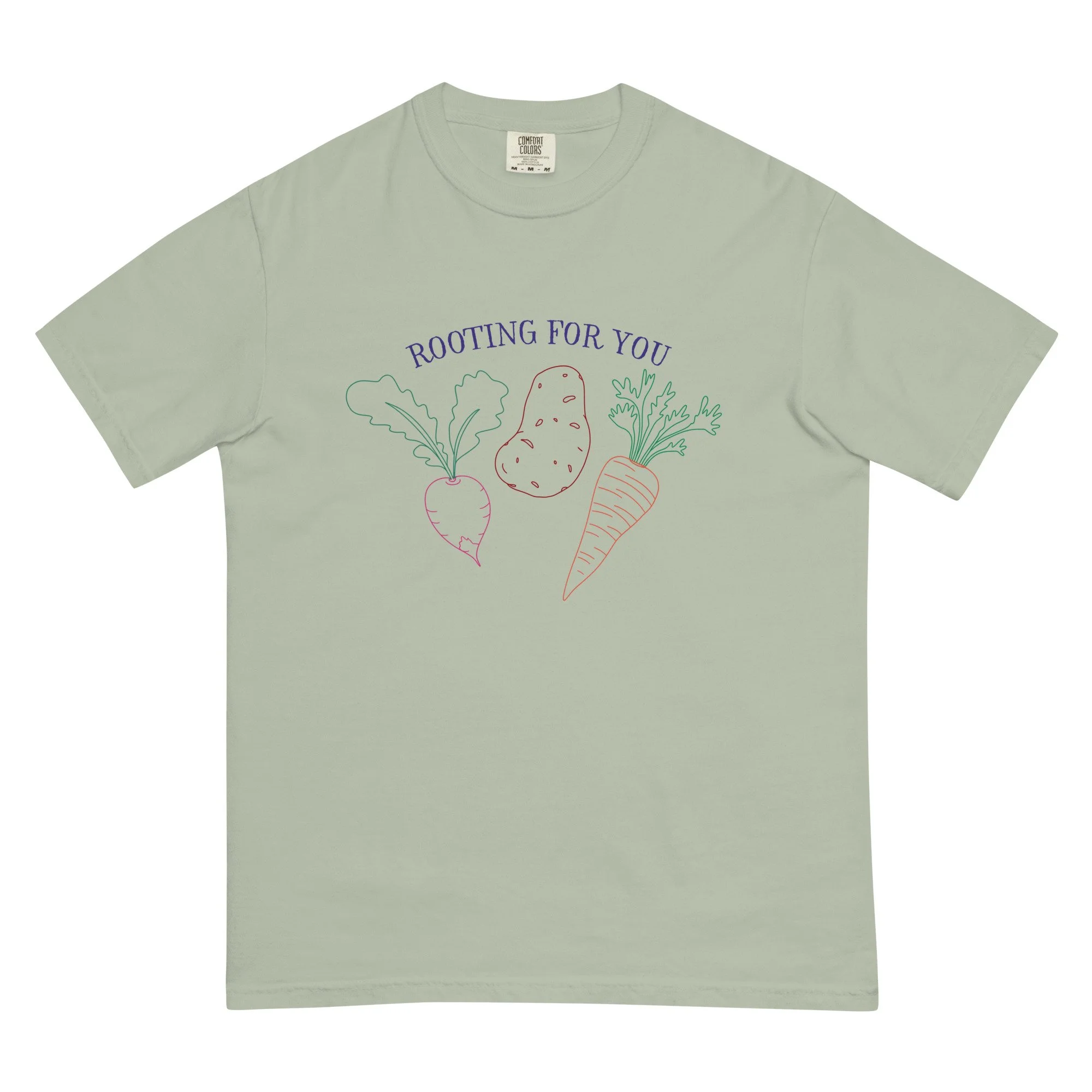 rooting for you - adult - comfort colors® cotton tee