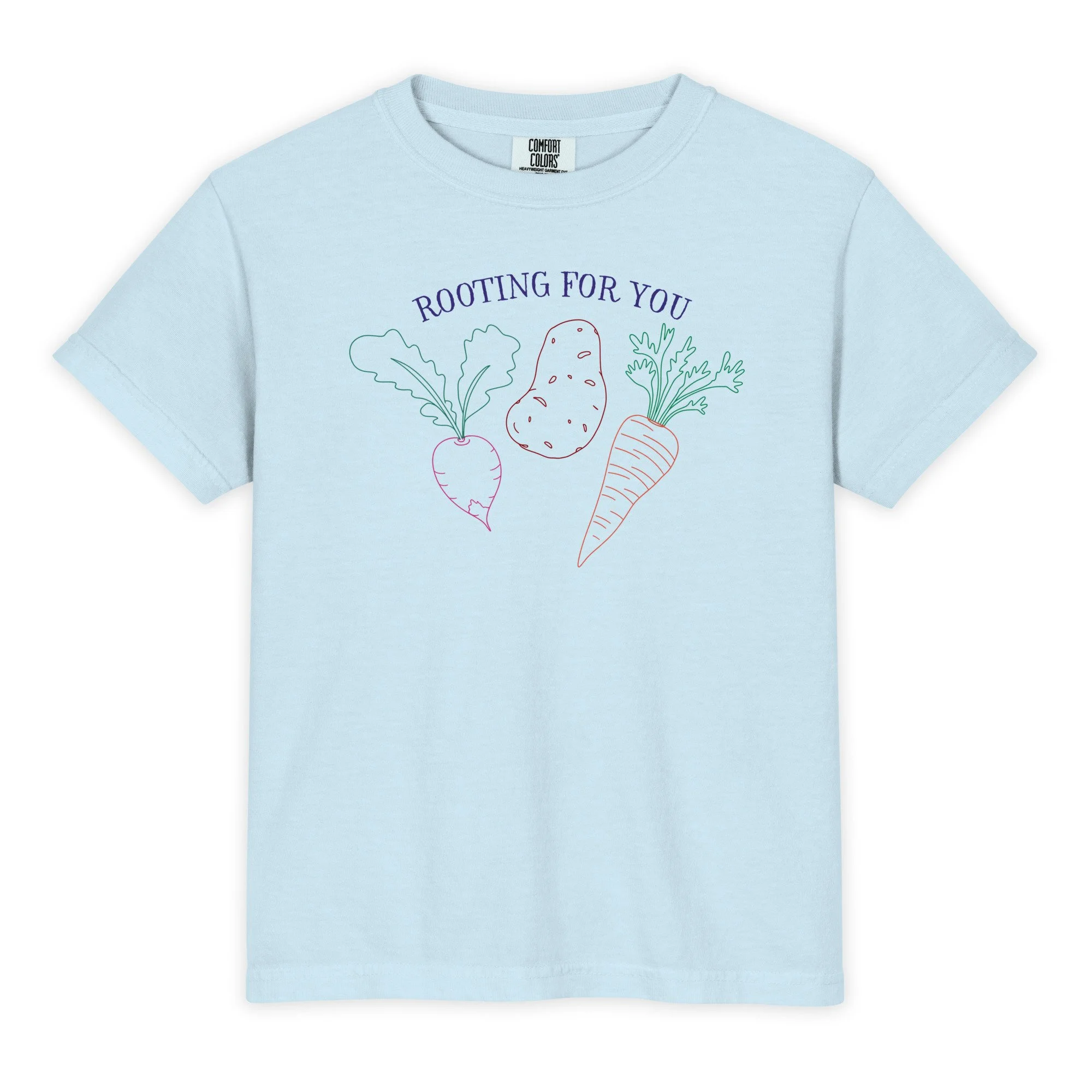 rooting for you - youth - comfort colors® cotton tee