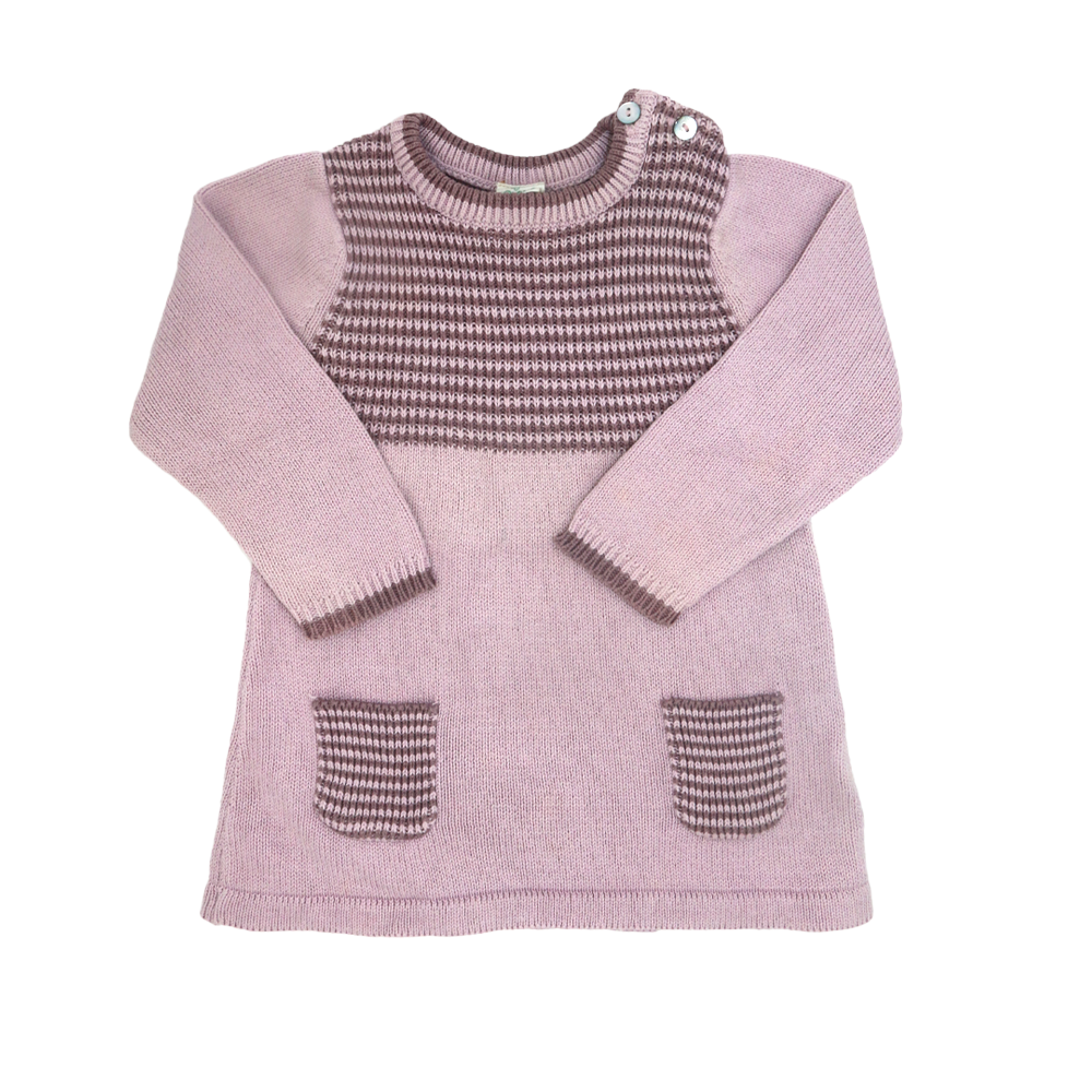 Alana Strickkleid Lila 80