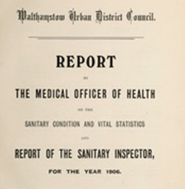 Medical Officer of Health Reports for Walthamstow