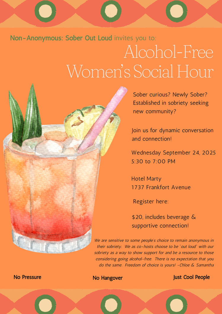 Samantha Perkins Presents: Alcohol Free Women's Social Hour