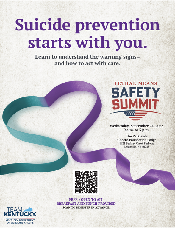 Louisville Metro Department of Public Health and Wellness Presents: Lethal Means Safety event