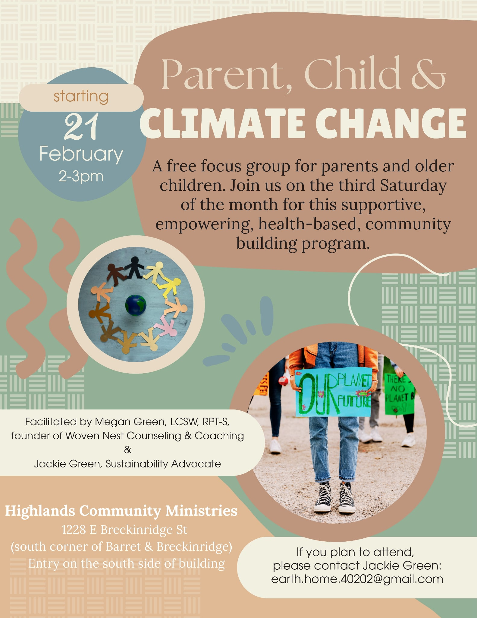Megan Green &amp; Jackie Green present: Parent, Child &amp; Climate Change