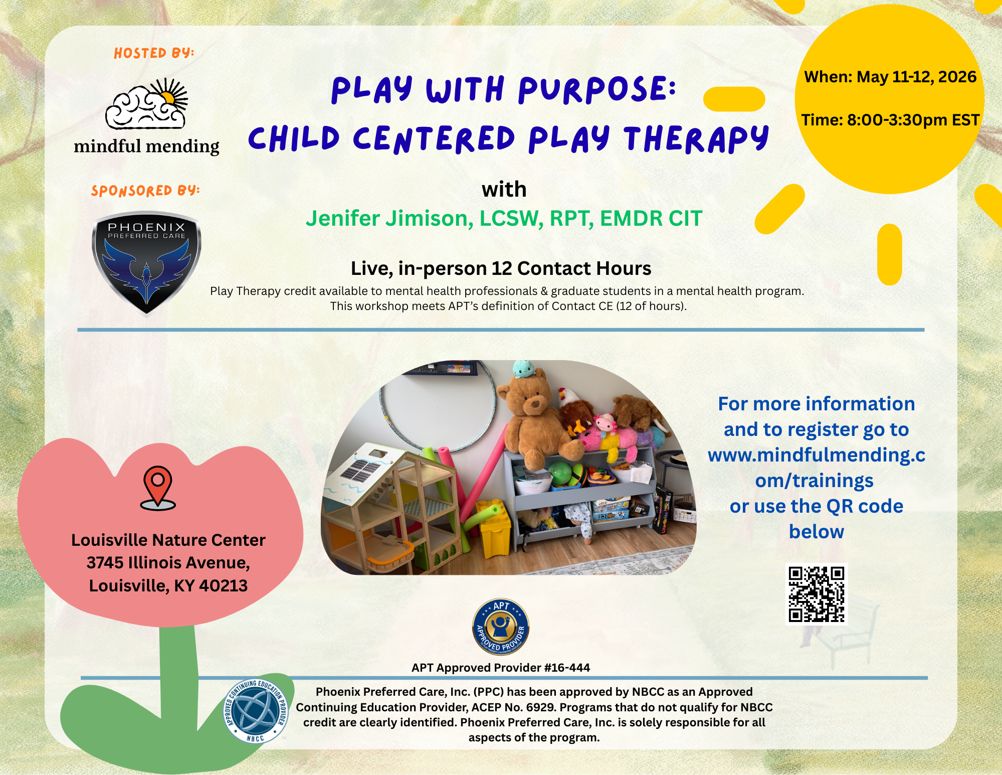 Mindful Mending Presents: Play with Purpose: Child-Centered Play Therapy