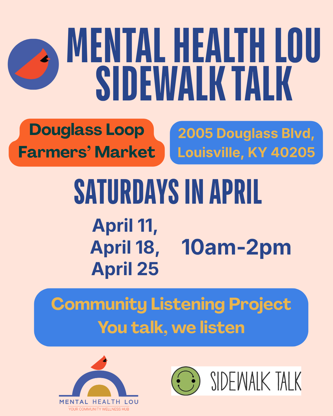 Mental Health Lou Presents: Sidewalk Talk