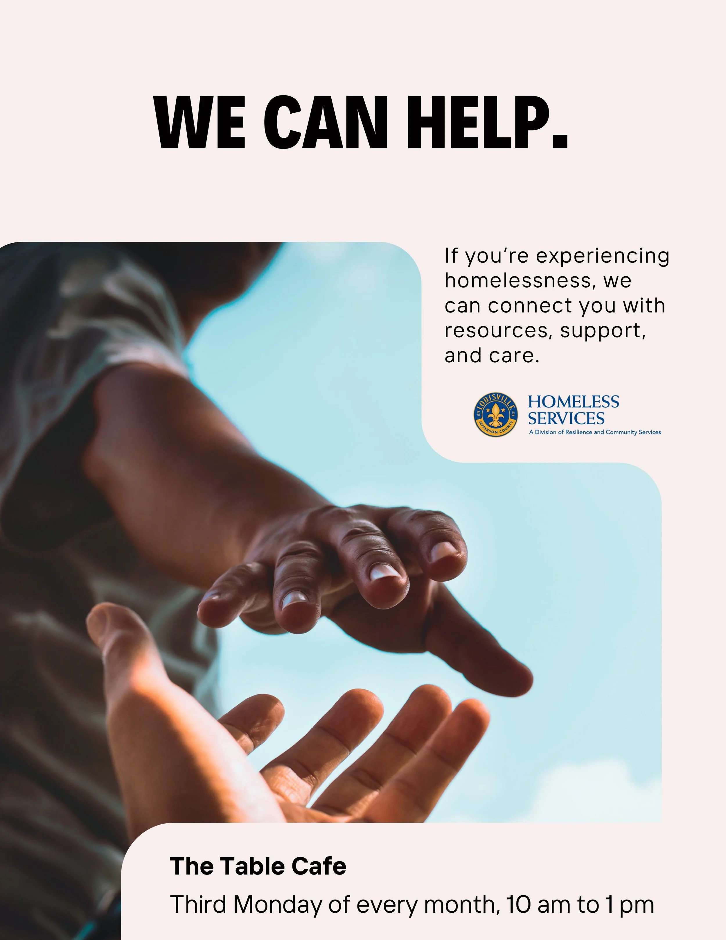 Office of Resilience and Community Services Presents The Table Cafe