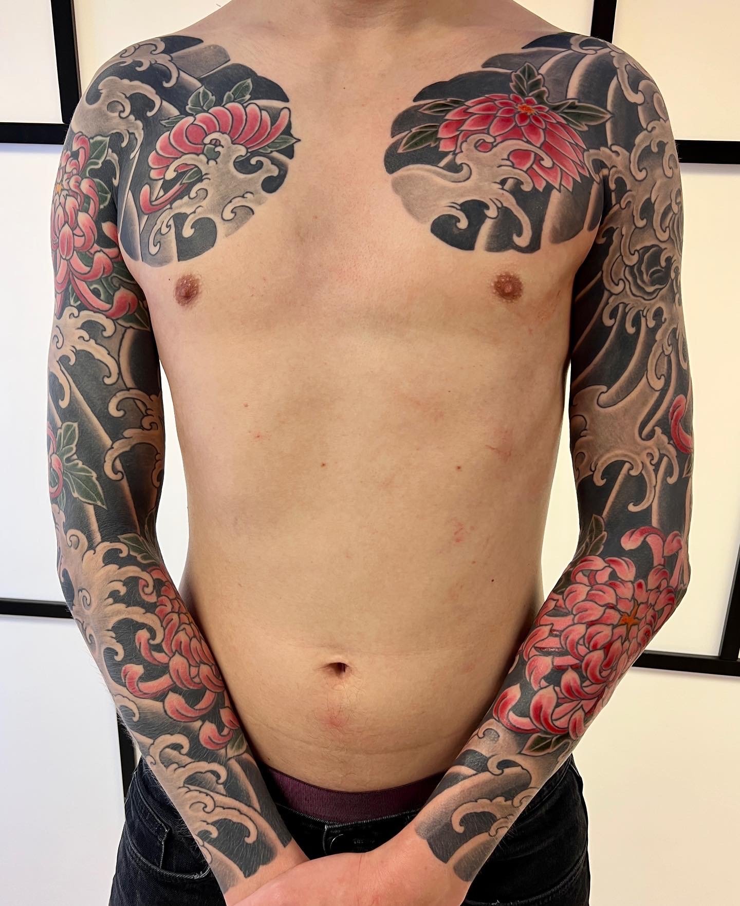 Japanese Tattoo Scott Ellis Chrysanthemum prague