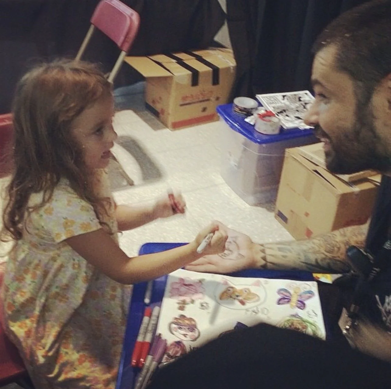 me tattooing Pierre tattoo Mania