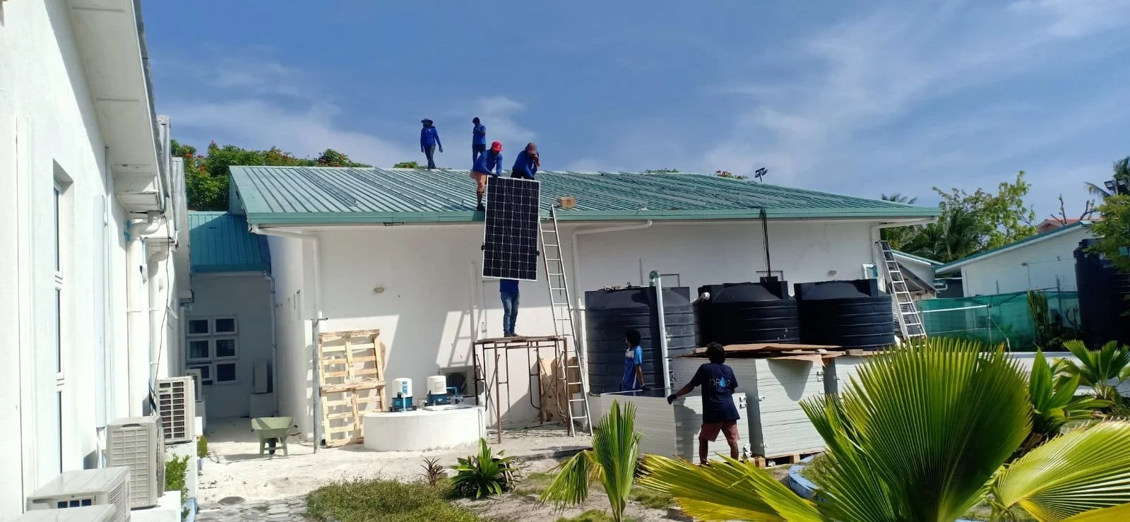 Solar Power Plant_Maldives_Enviroearth
