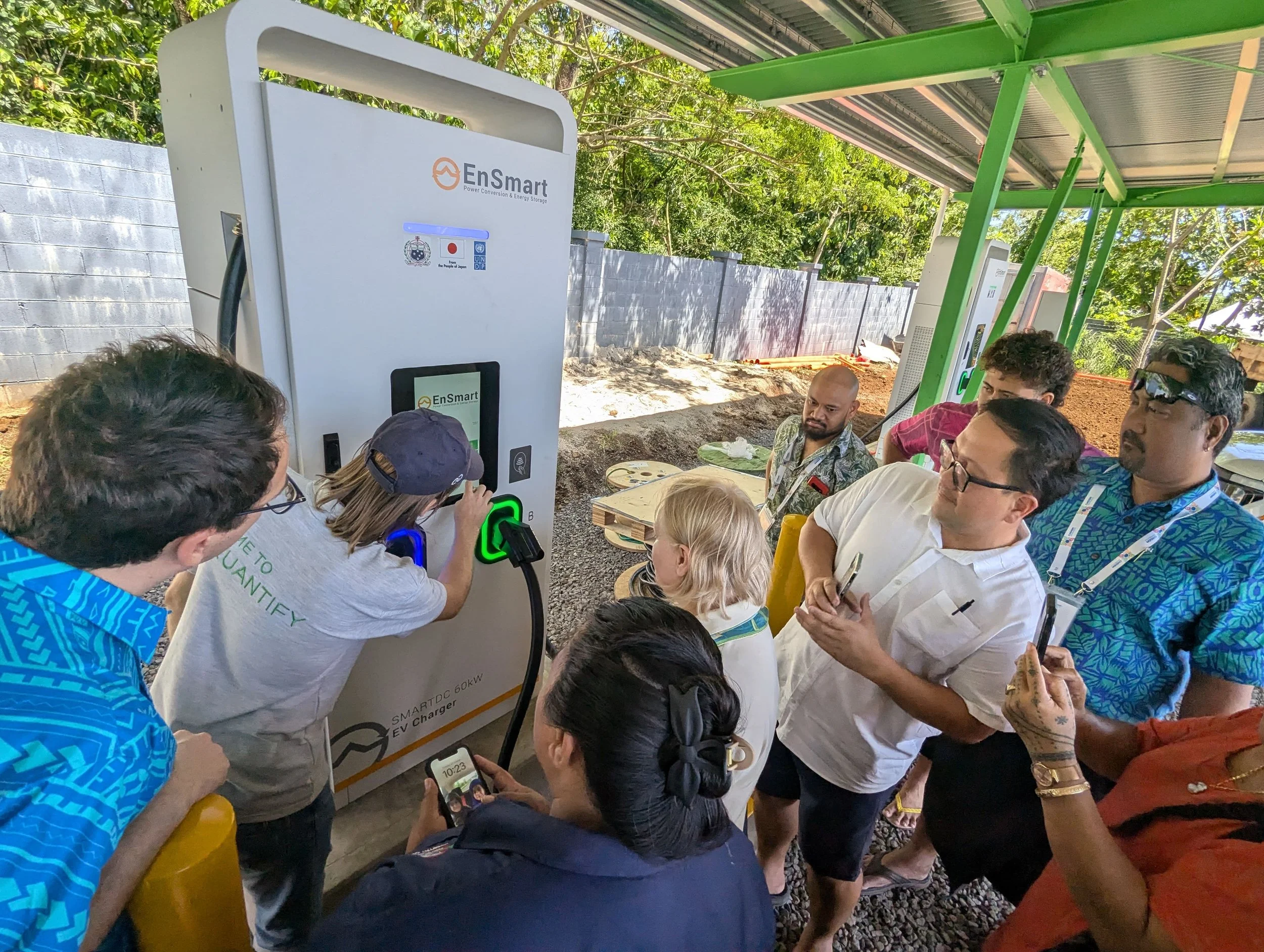Solar Carport_Chargers Electric Vehicles_Samoa_Enviroearth