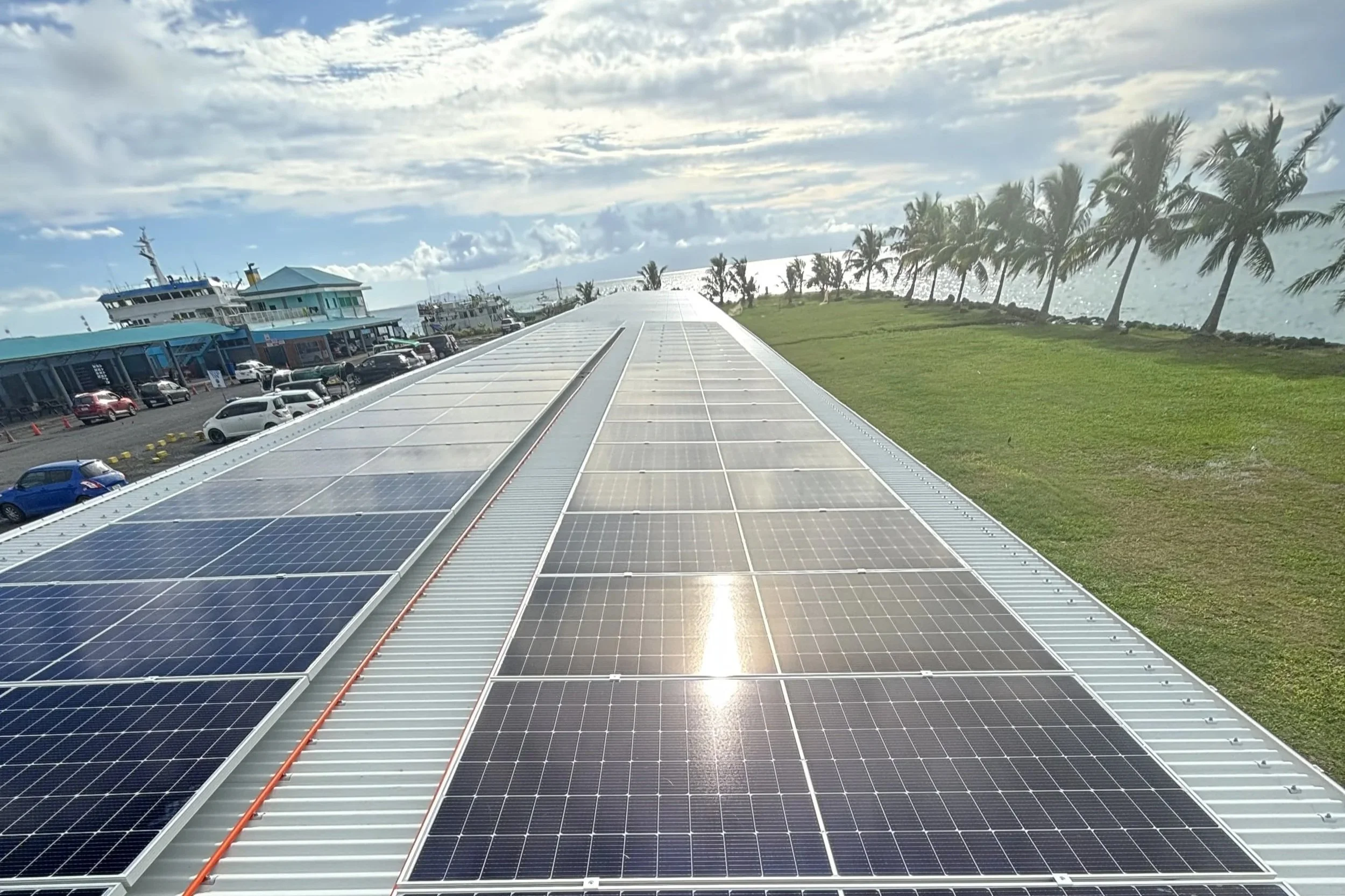 Solar Carport_Chargers Electric Vehicles_Samoa_Enviroearth