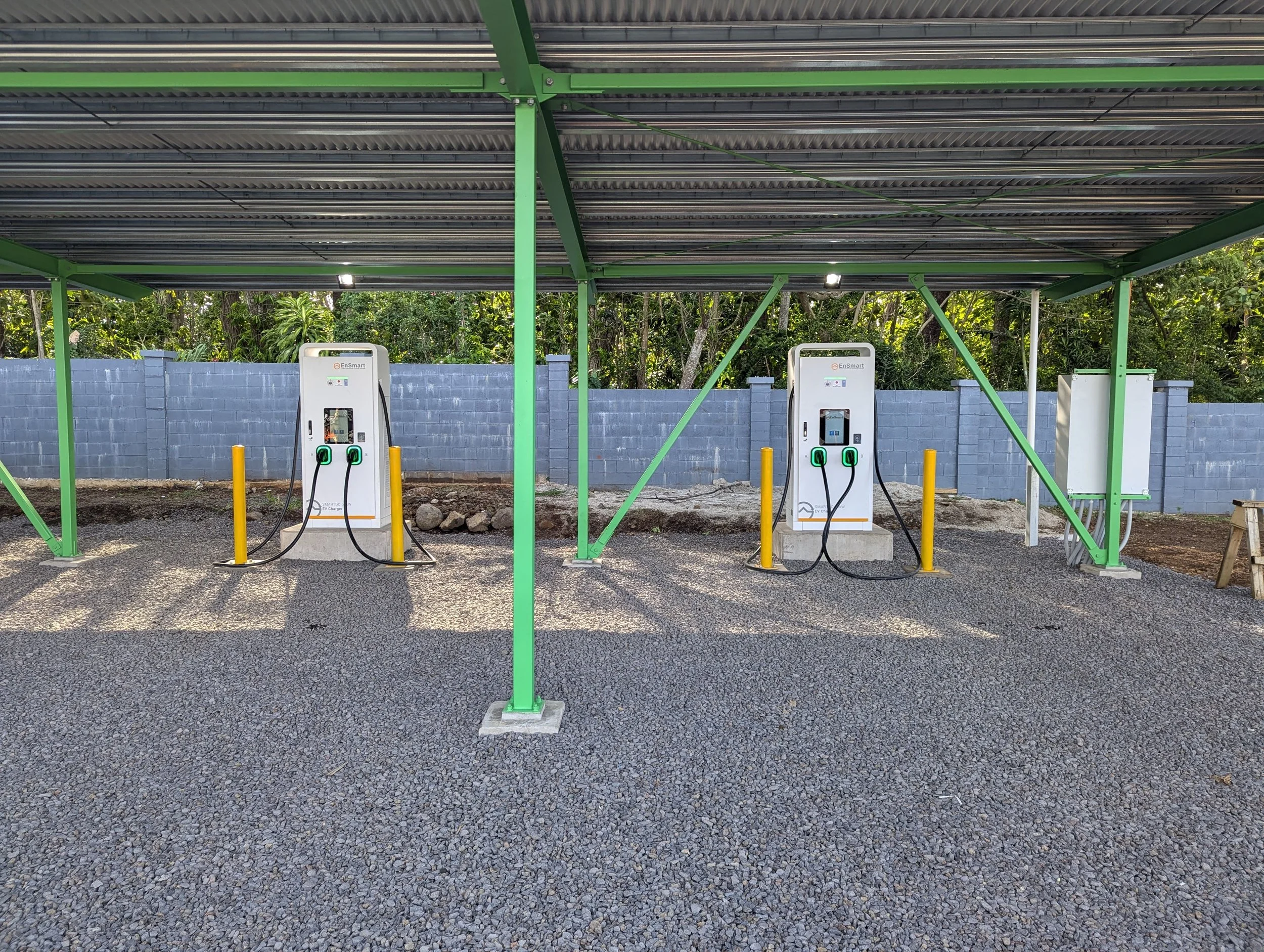 Solar Carport_Chargers Electric Vehicles_Samoa_Enviroearth
