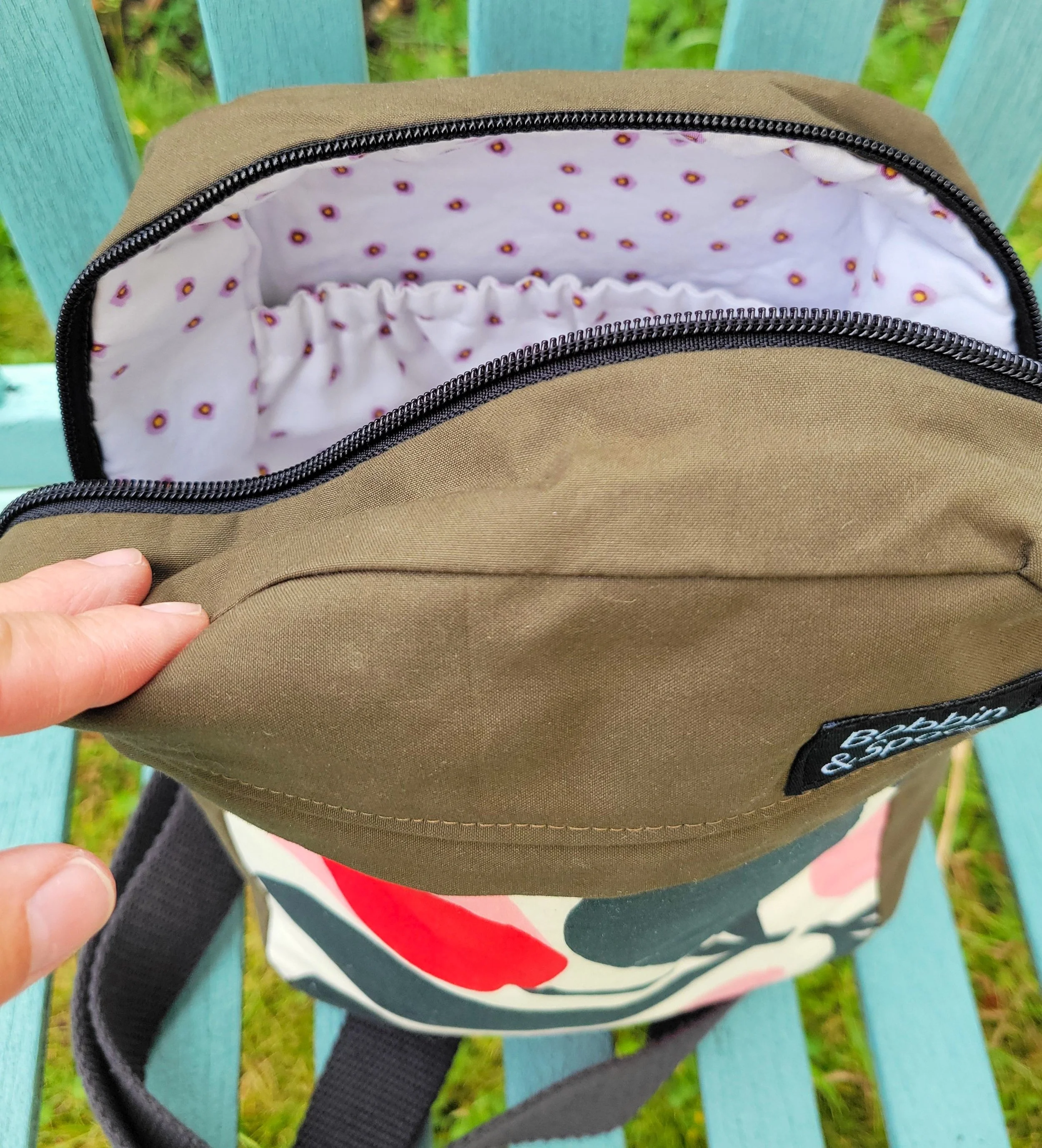Inside Olive retro flower sling.jpg