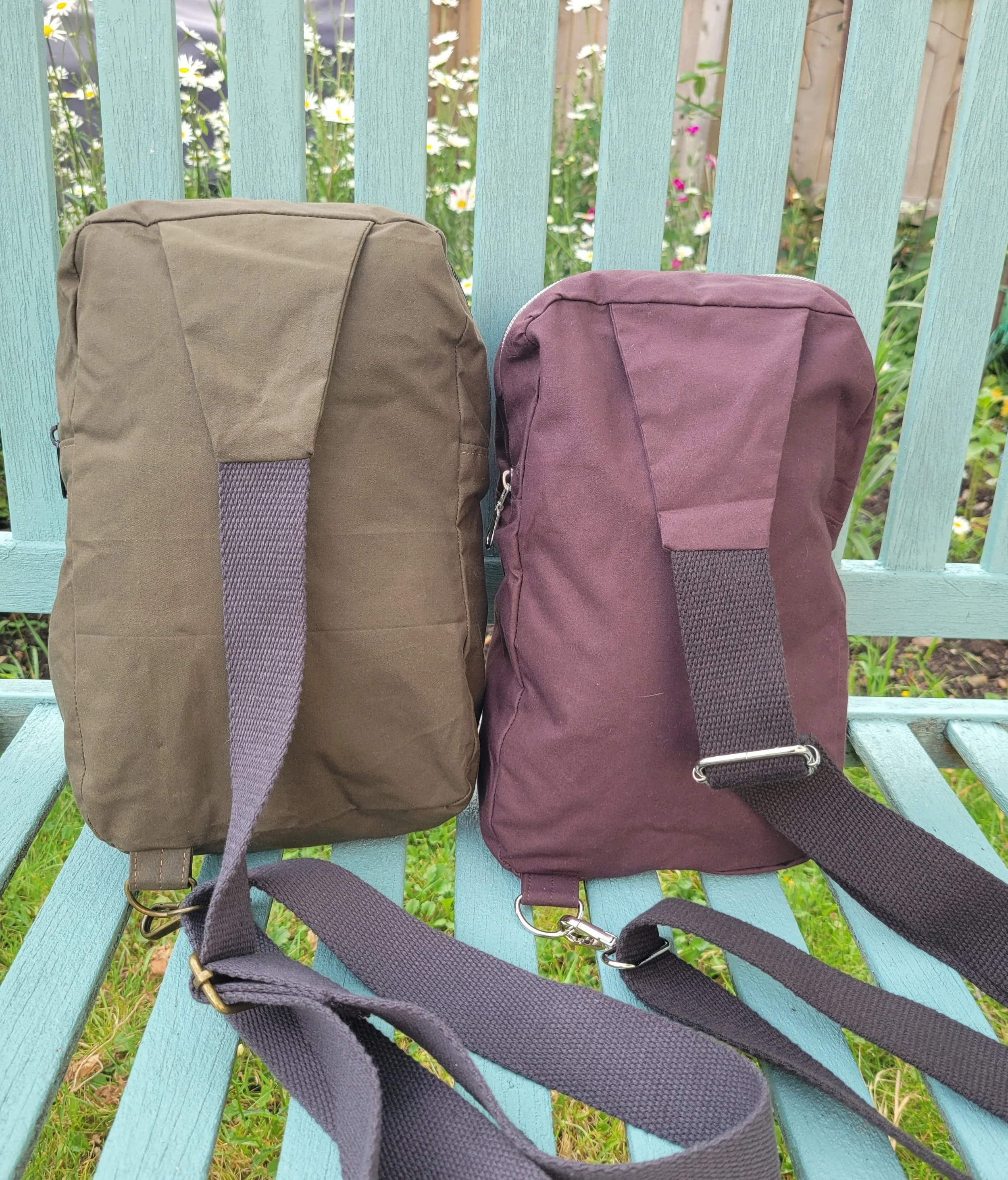 Back view of retro flower sling bags.jpg