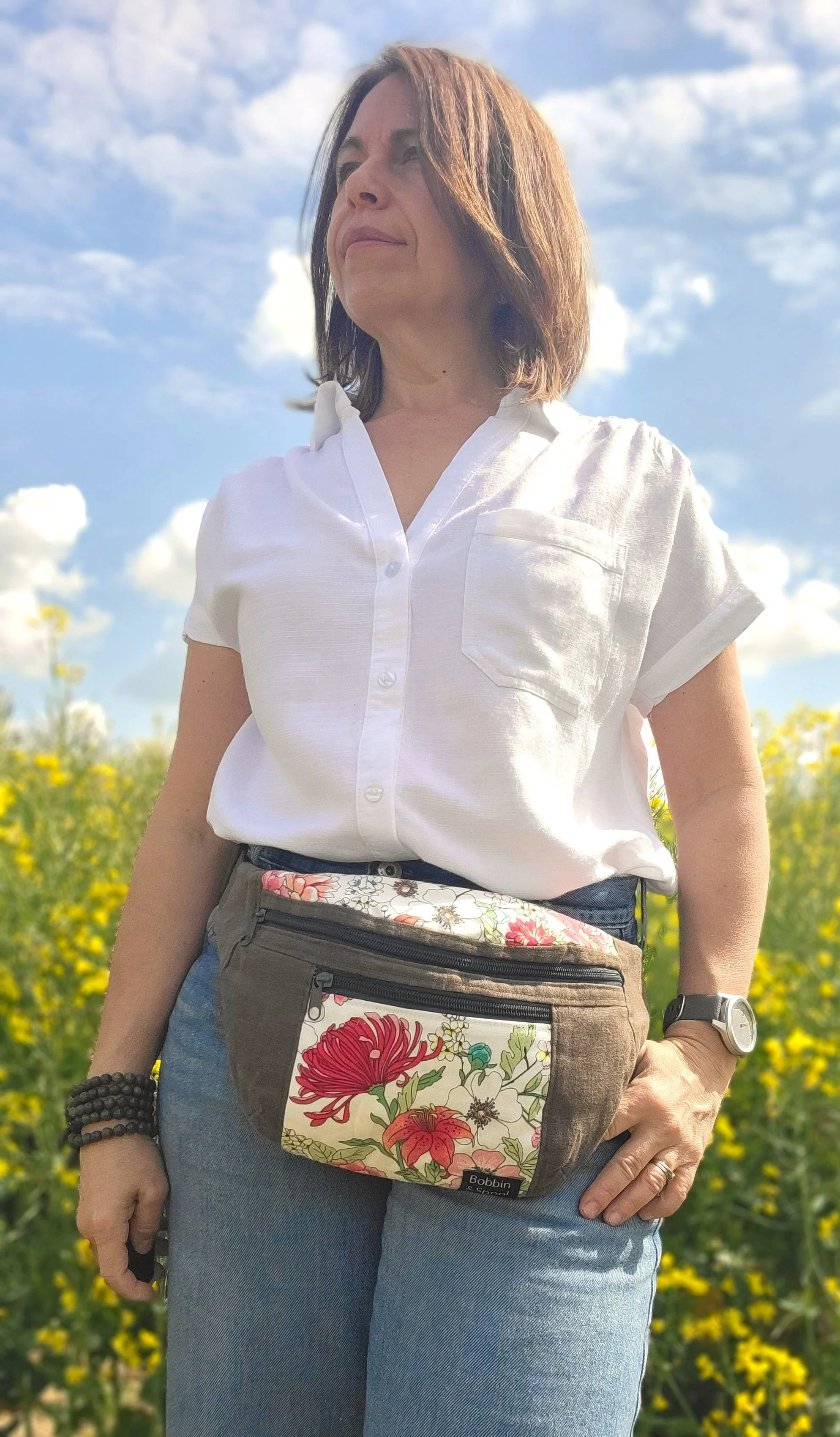 Khaki-flower-bumbag-across-hips.jpg