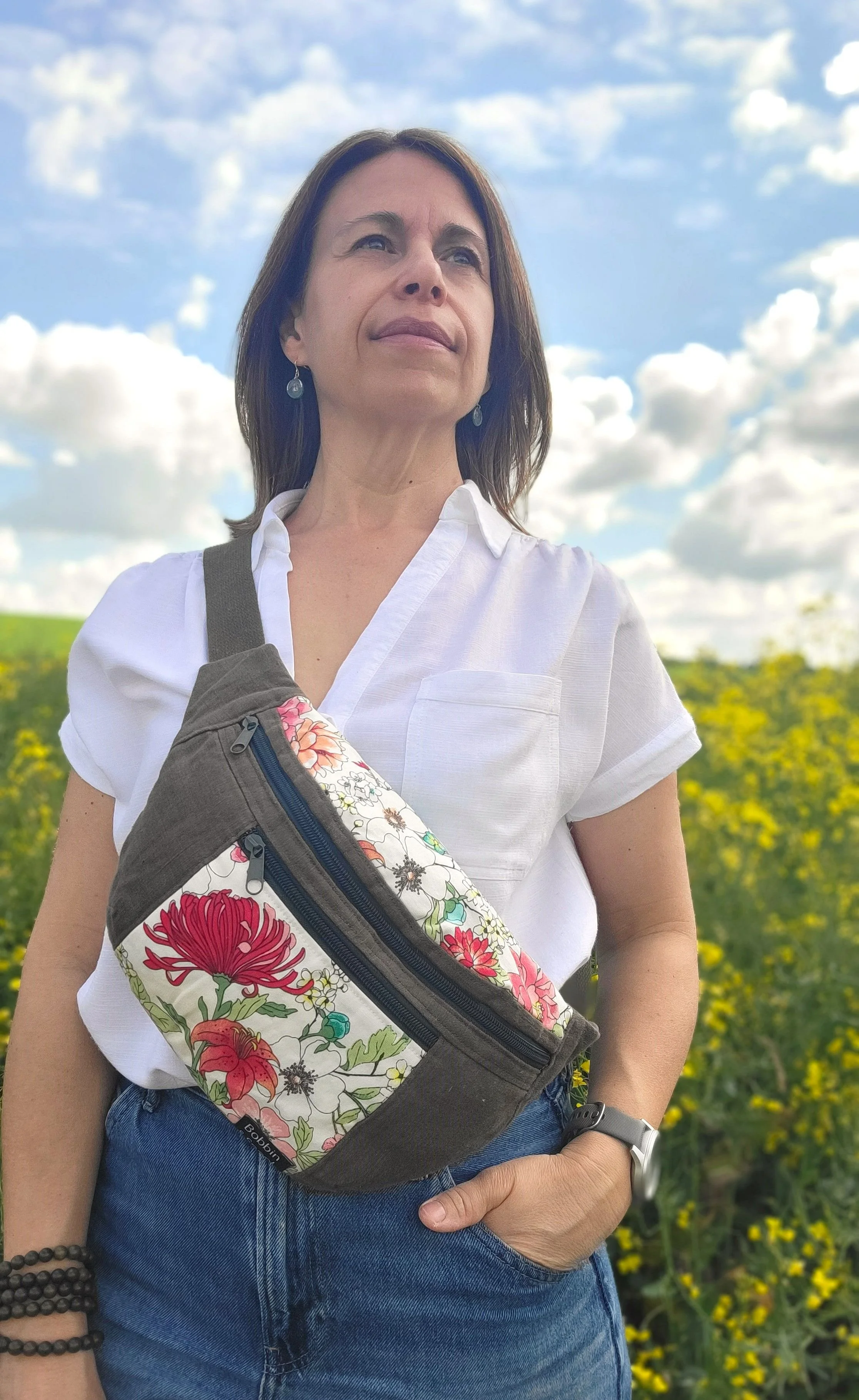 Khaki-flowers-bumbag-across-chest.jpg