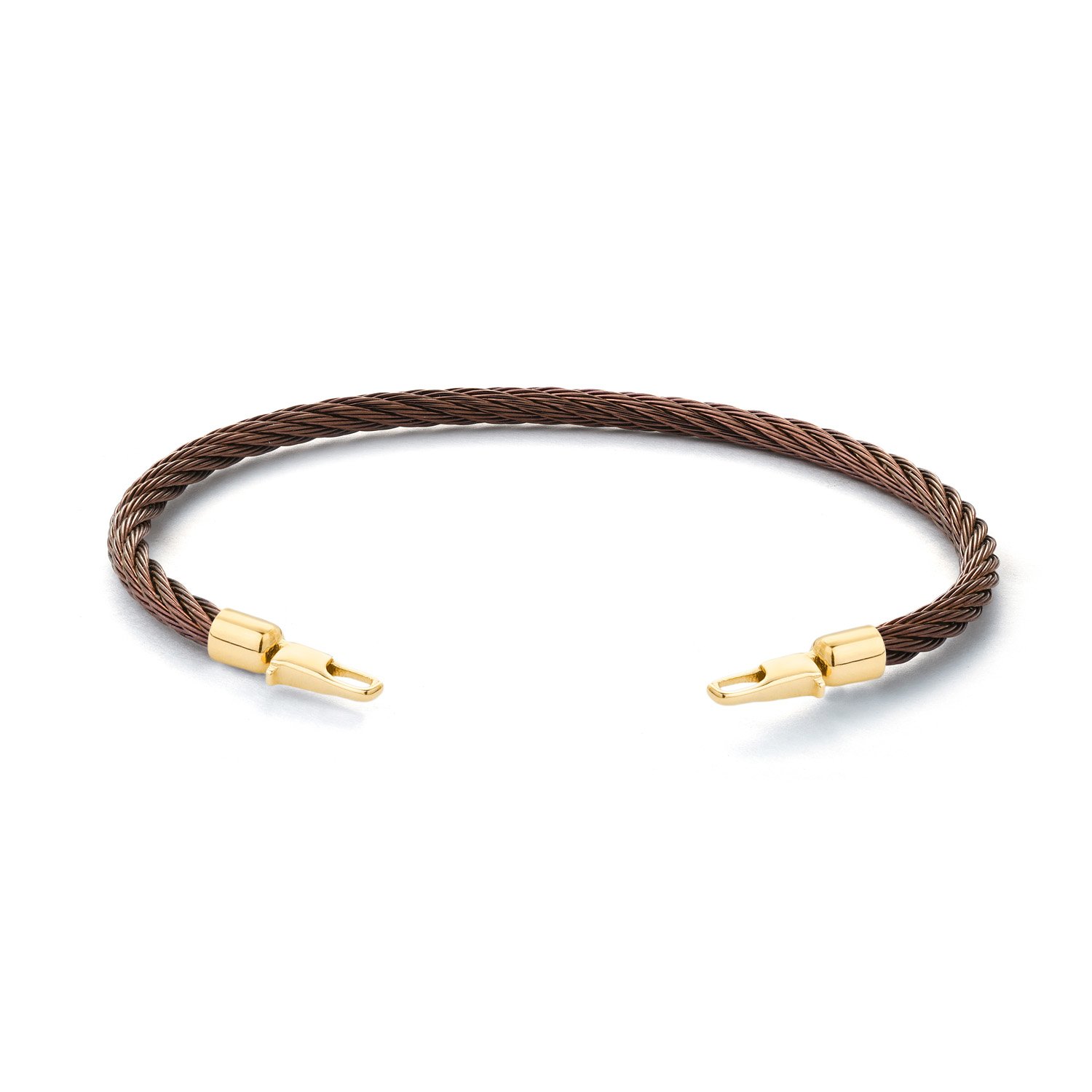Bronze Steel Cord con cierre en Oro