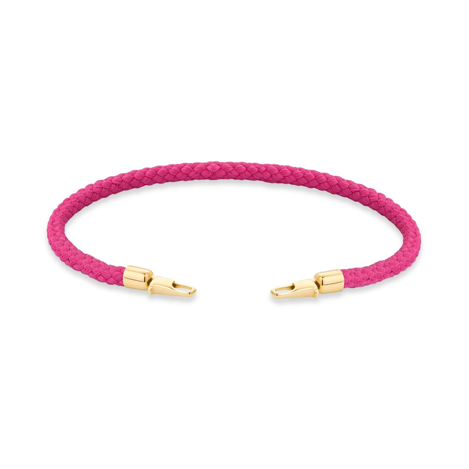 Fucsia Cord con cierre en Oro