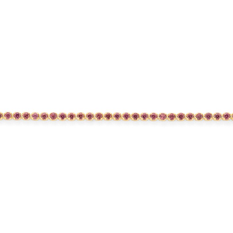 Rose Tennis Bracelet