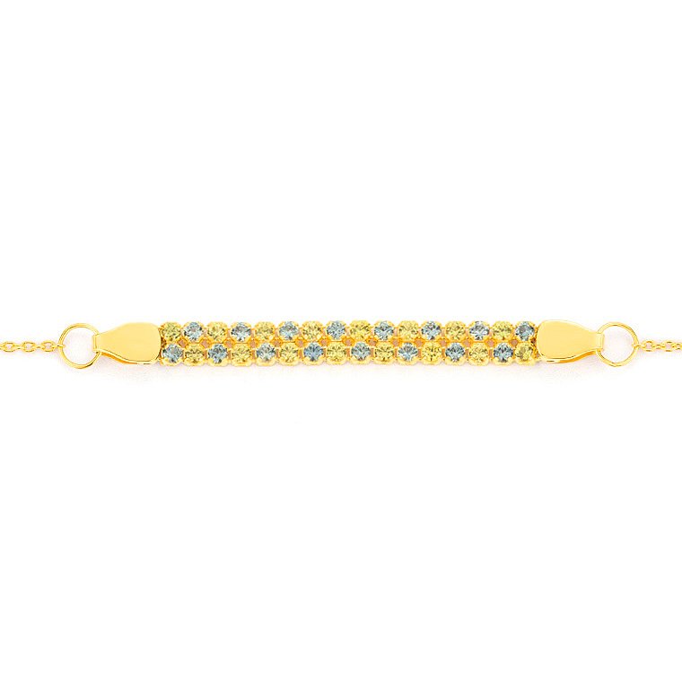 Sunny Day Tennis Double Chain Bracelet