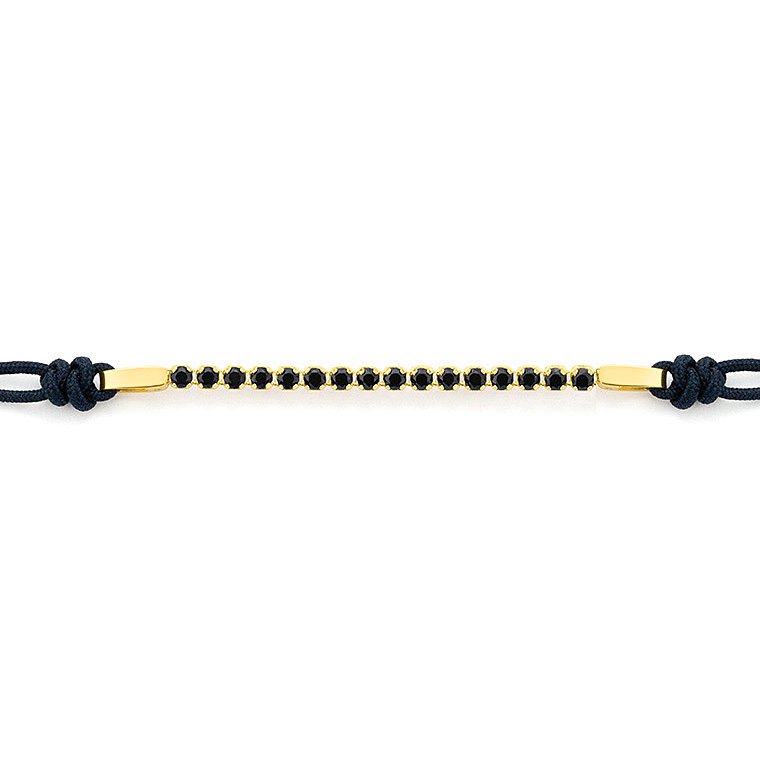 Night Tennis Cord Bracelet