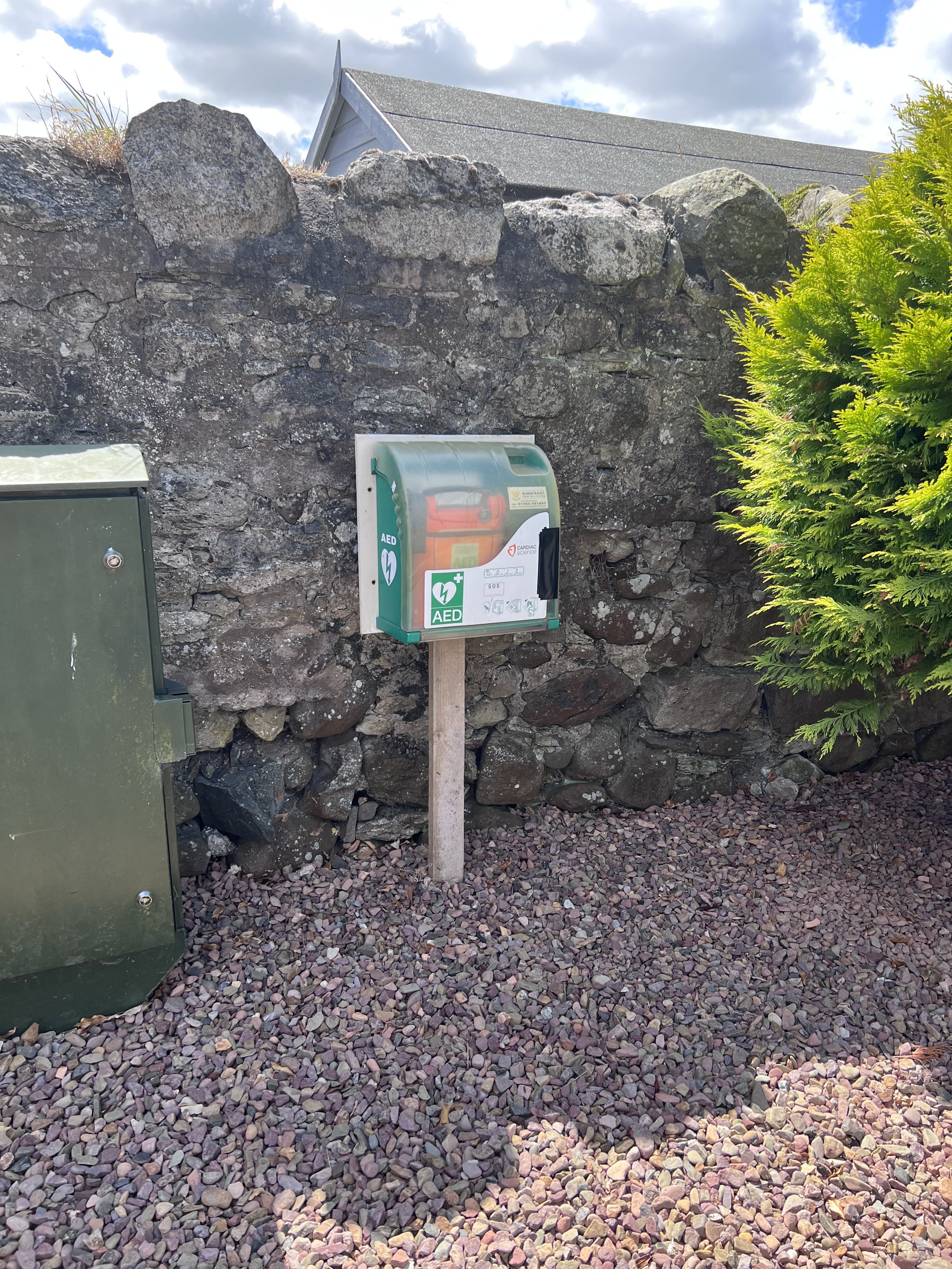 Village AED Fishermans Arms Birgham