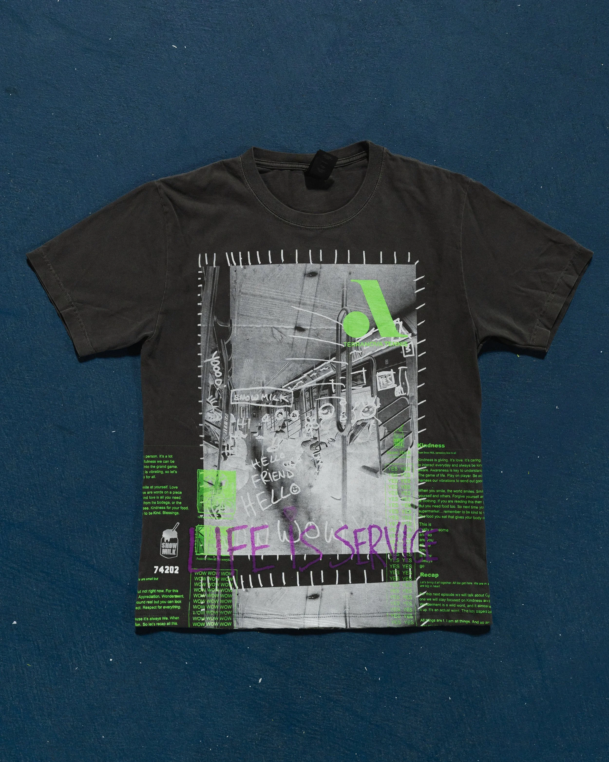 T-Shirt Snowmilk x Terranova Tennis 111