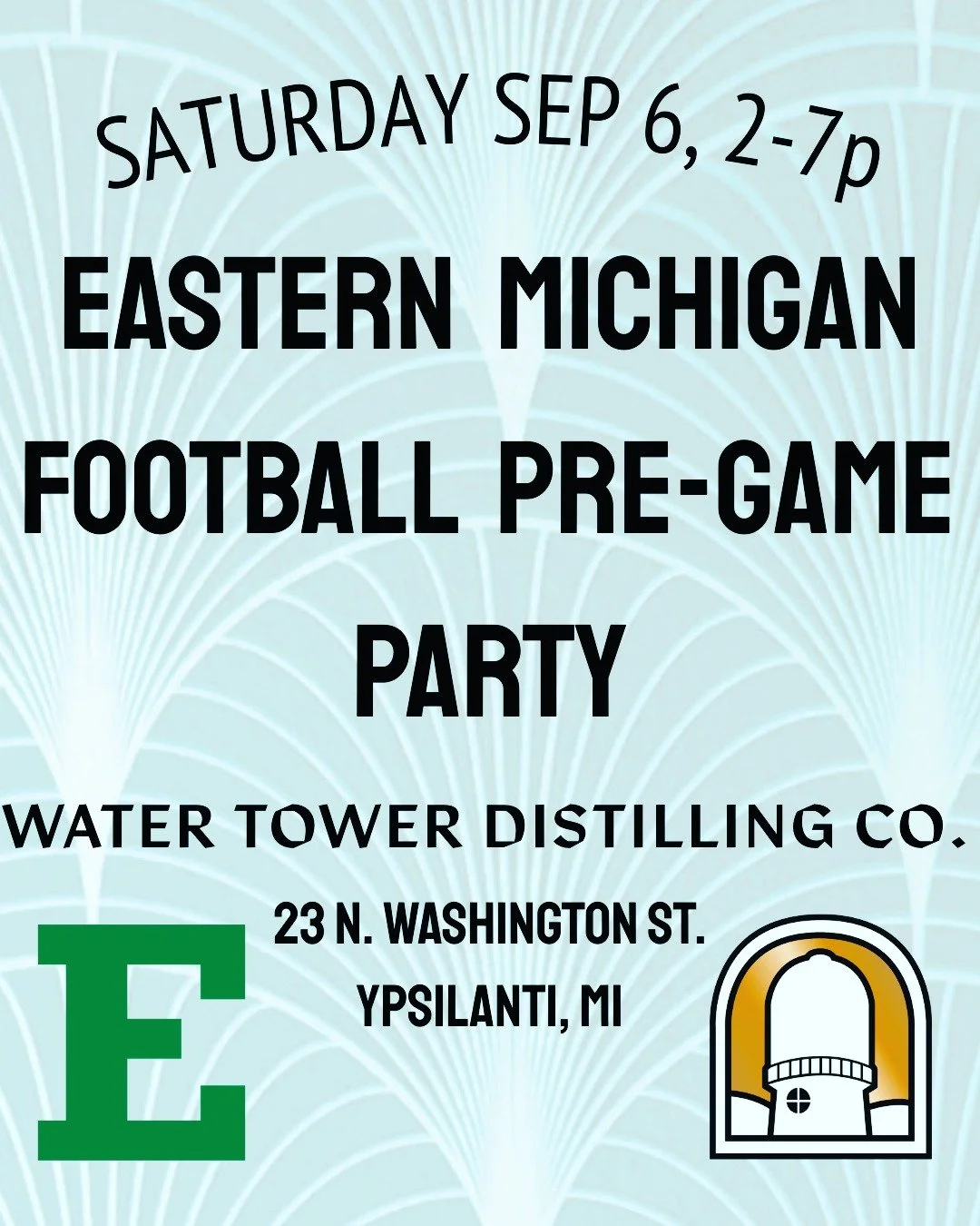 EMU Spirit alert! 10% off for anyone wearing EMU gear. Come to the Tasting Room in downtown Ypsilanti before the @emufb game for the Official Pre-Game Destination of EMU athletics!