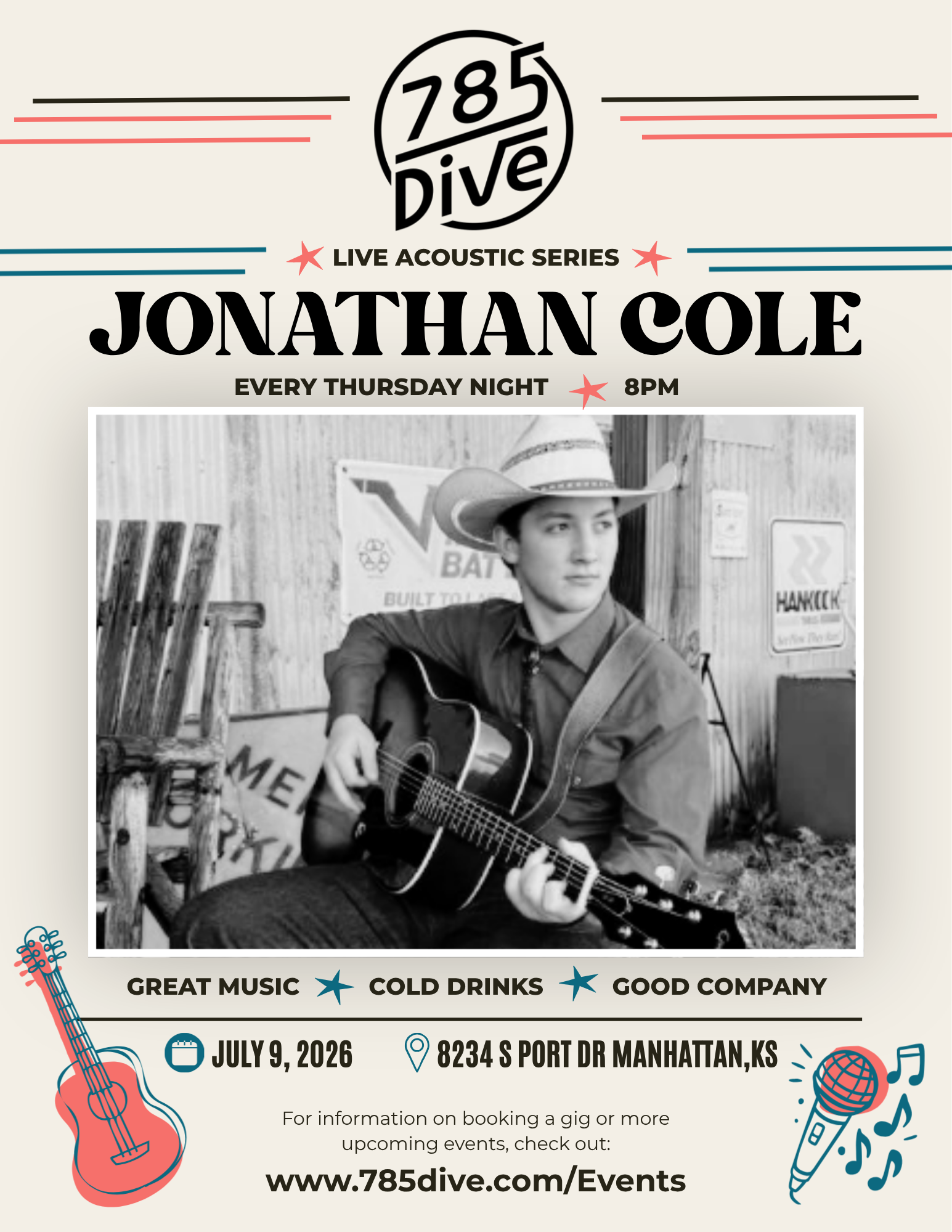 Live Acoustic Series: Jonathan Cole