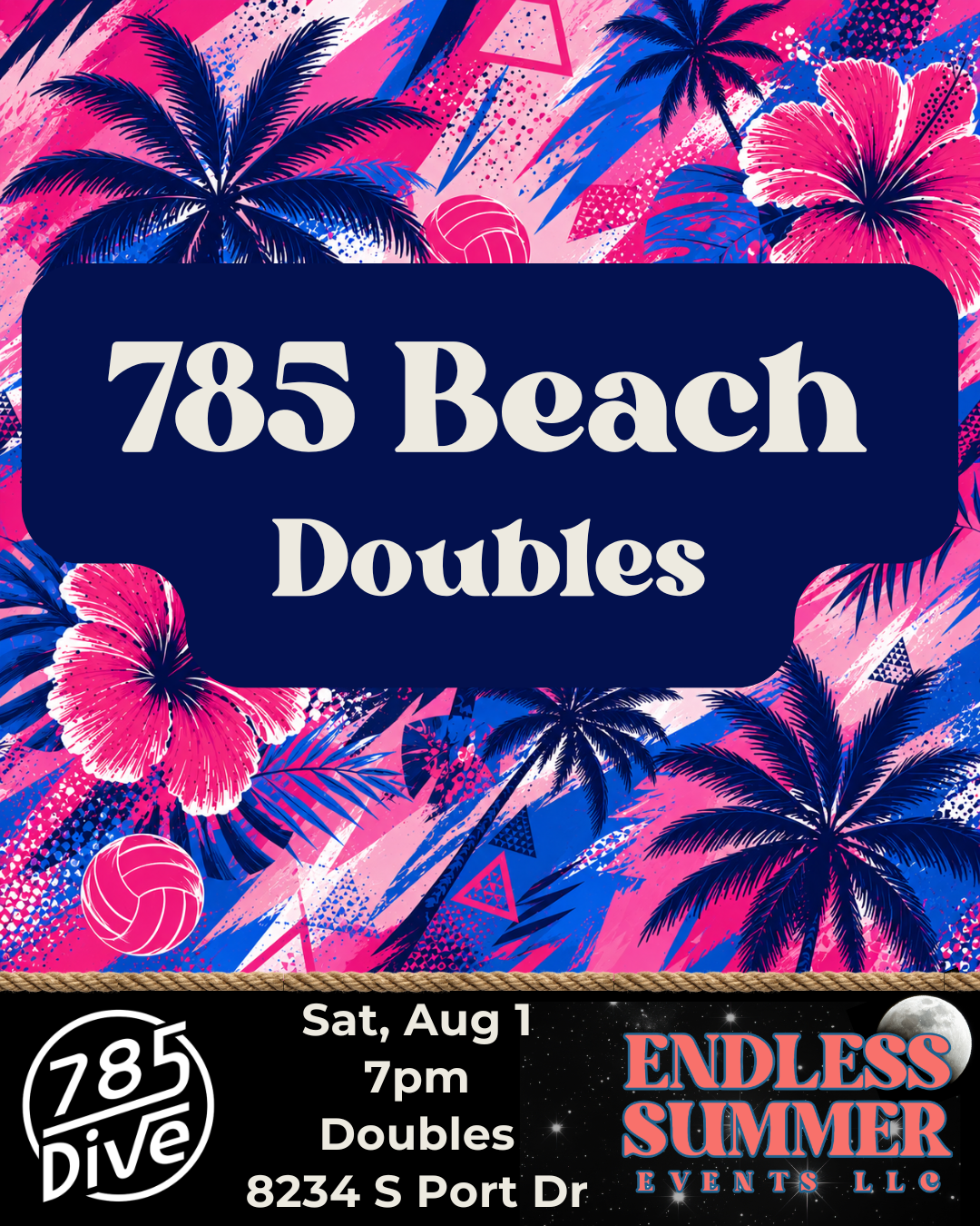 785 Beach Junior Doubles Tourney