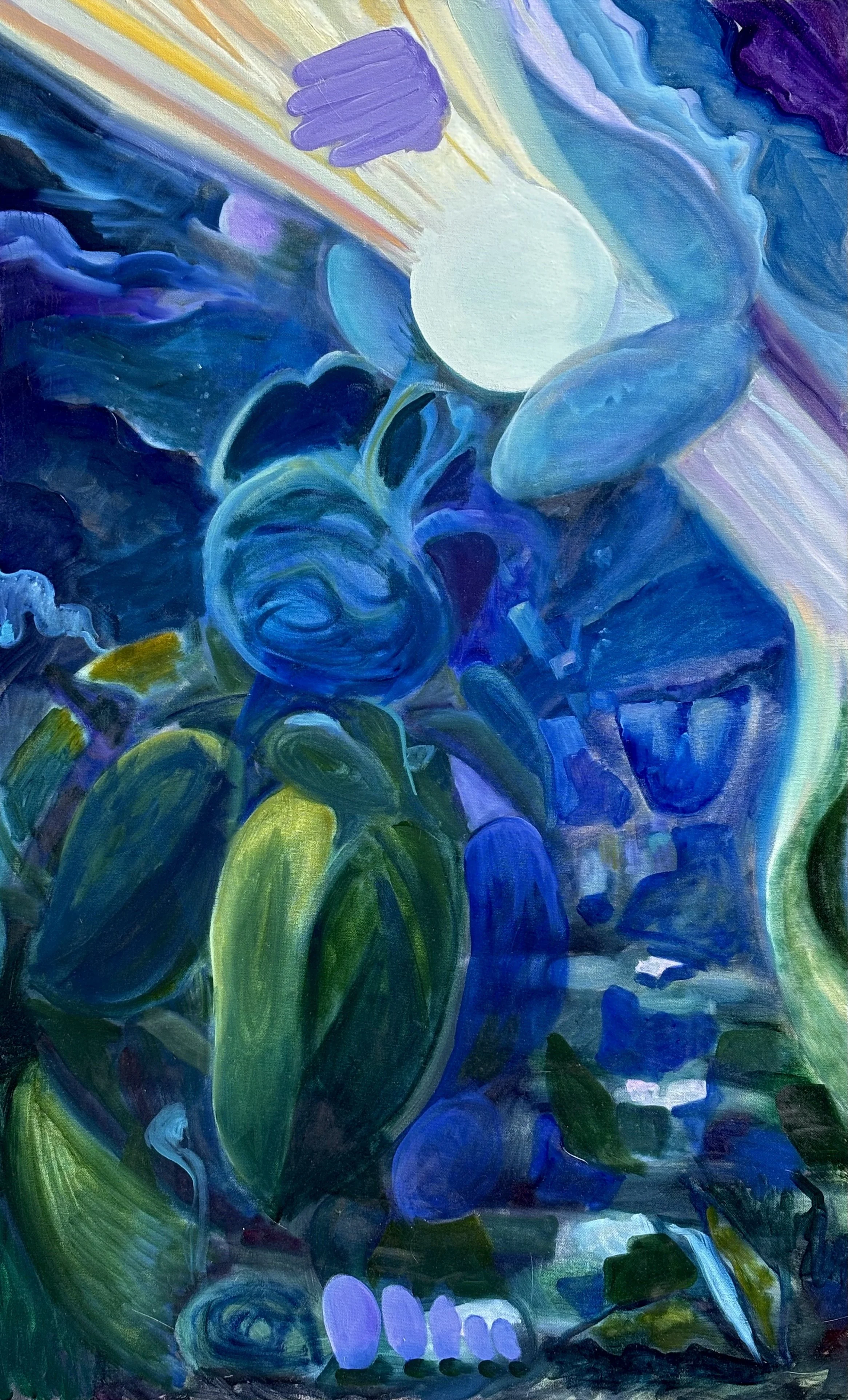 Untitled, 2026, Oil on canvas, 48 x 30 in