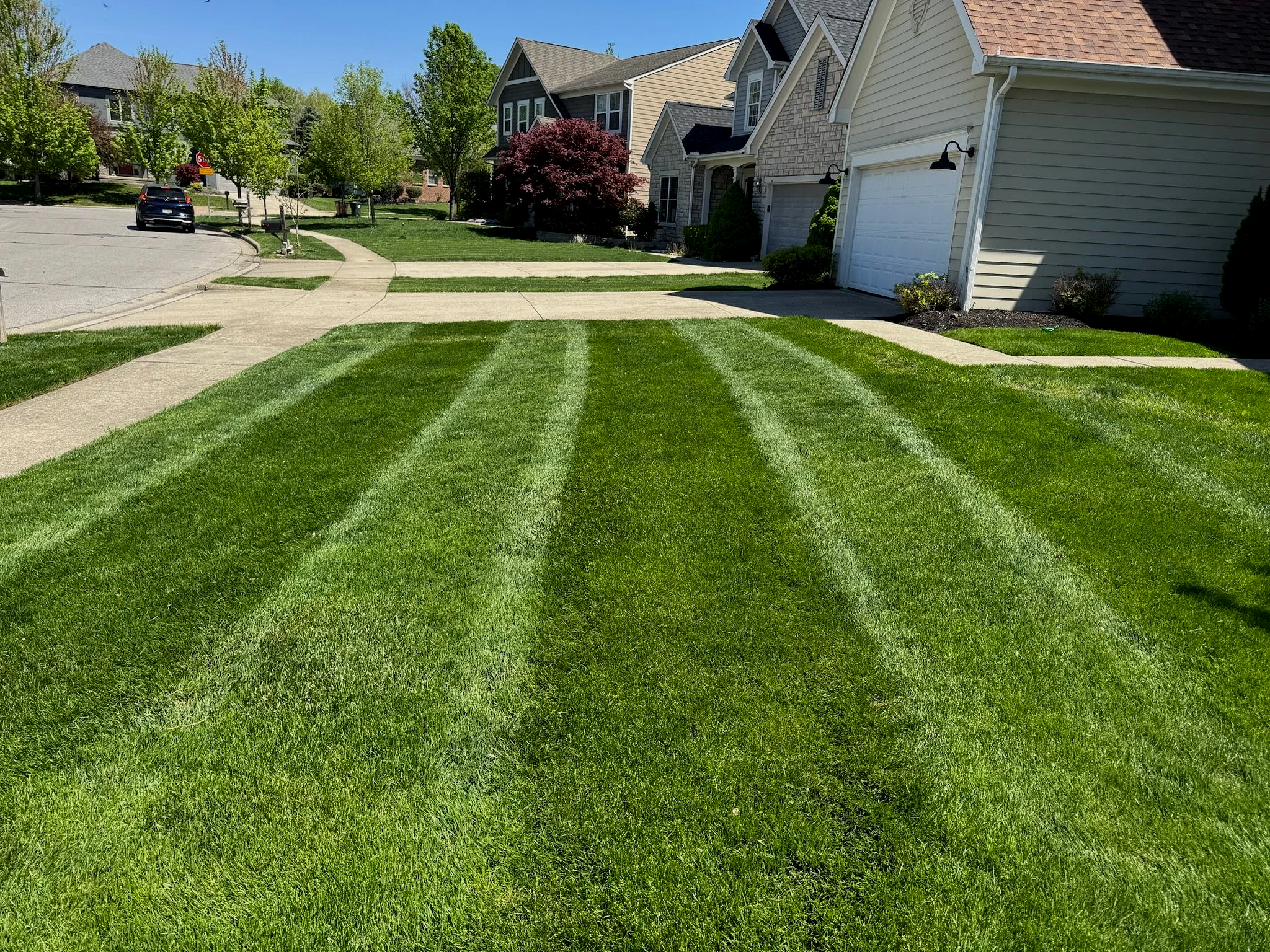 residential mowing service in reynoldsburg
