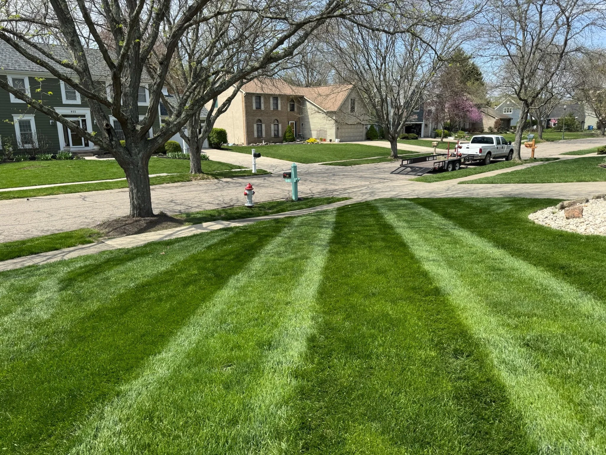 blacklick lawn mowing with consistent results