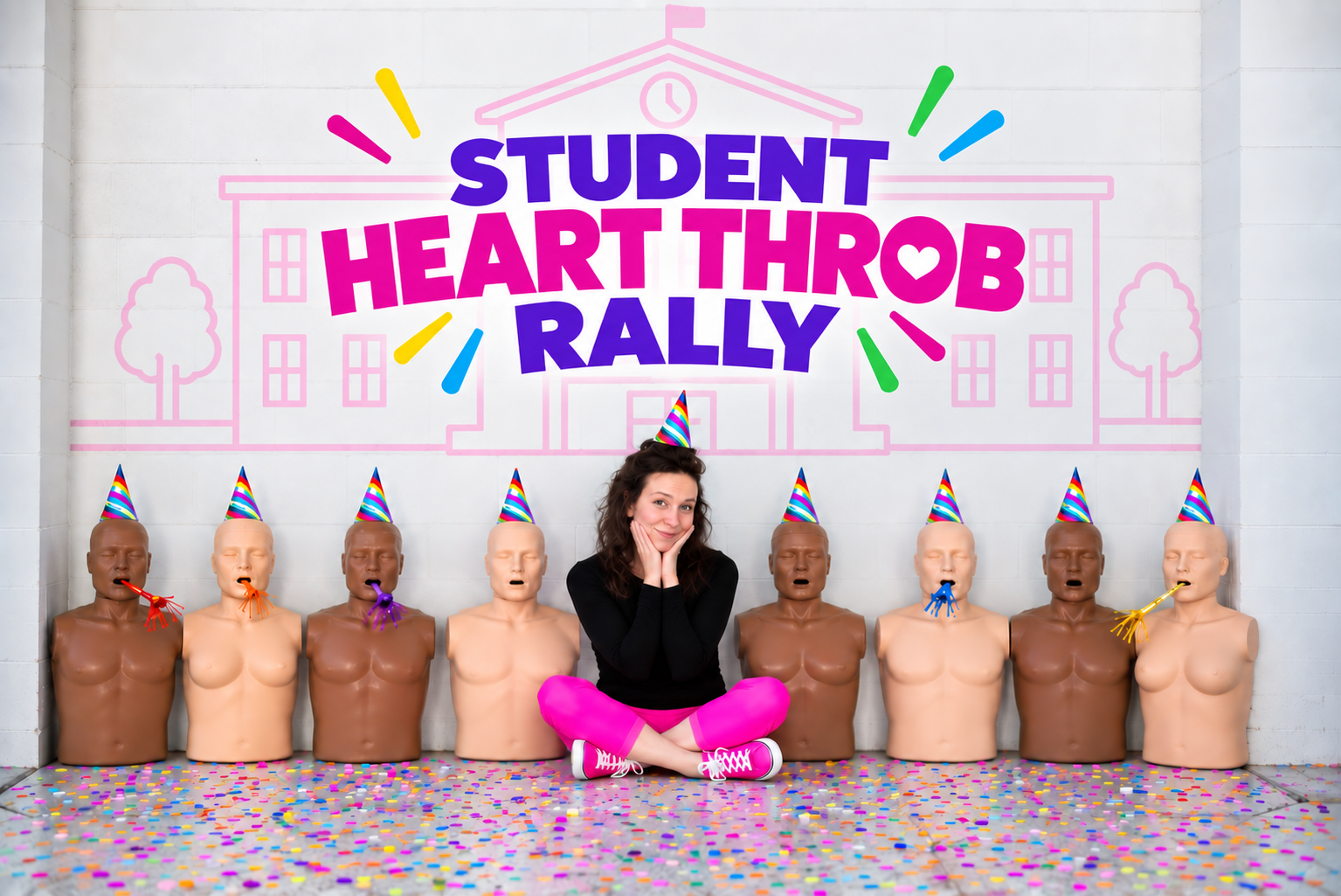 Student Heart Throb Rally