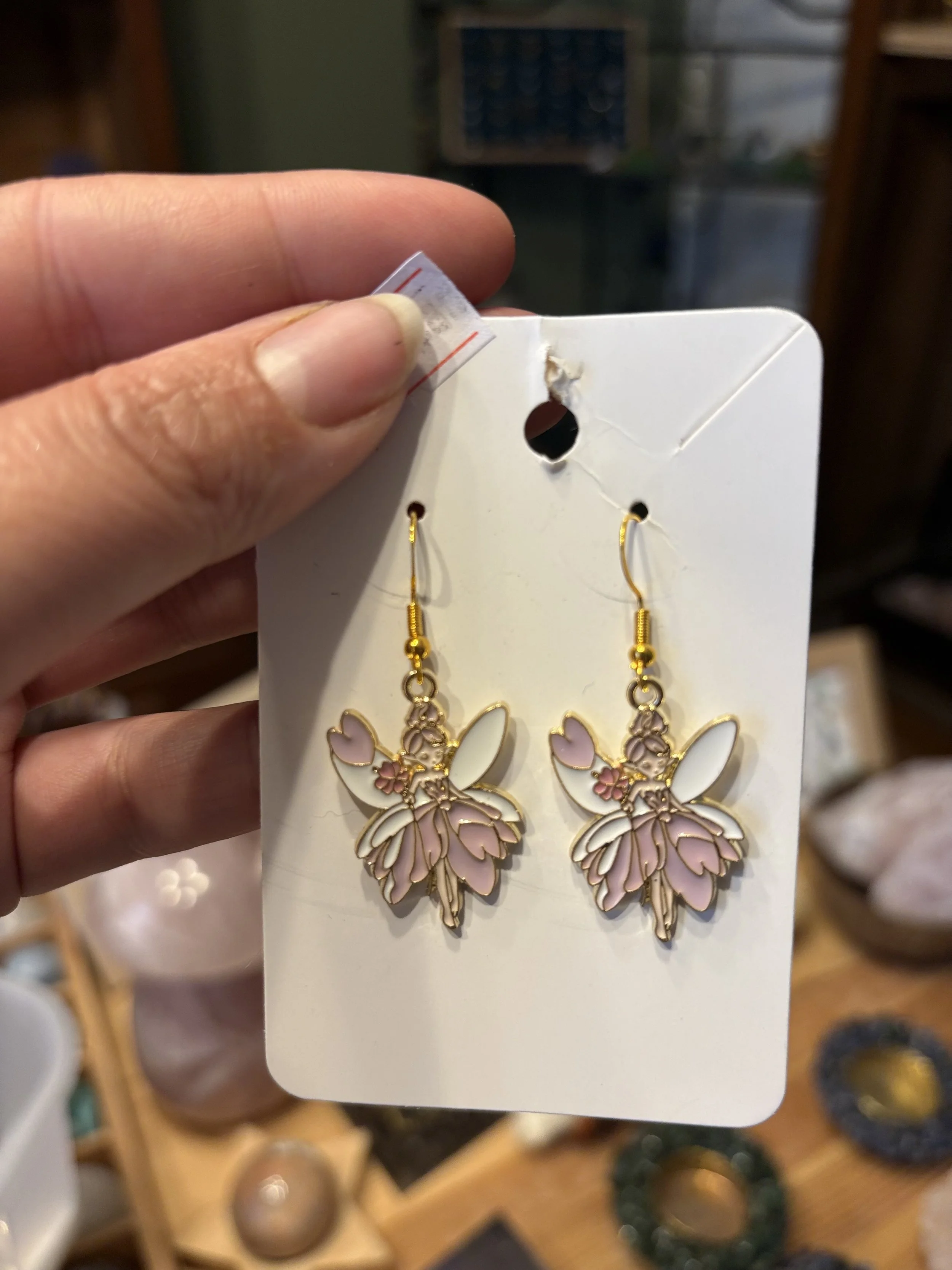 Boucles d’oreilles Fée