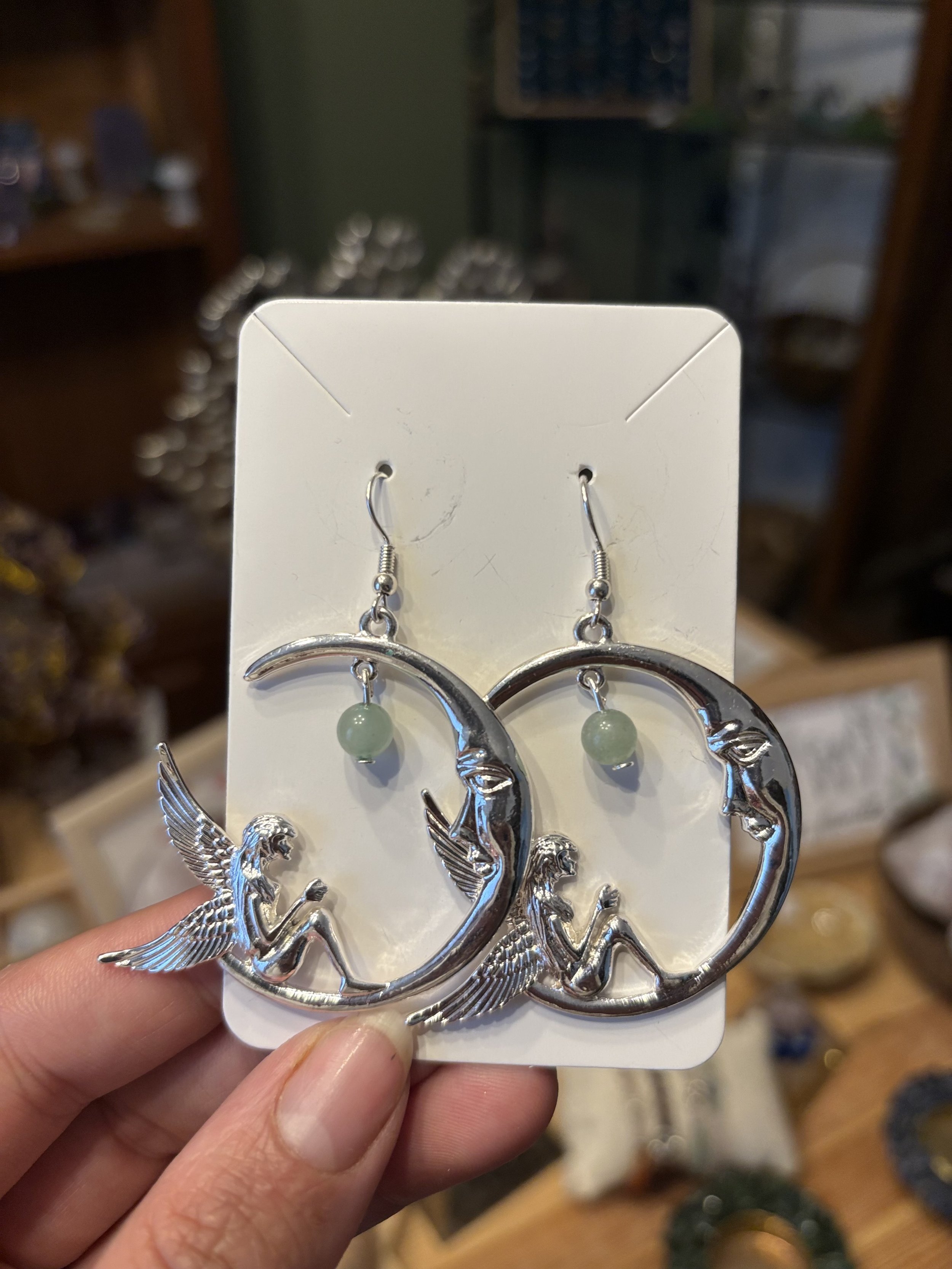 Boucles d’oreilles fée
