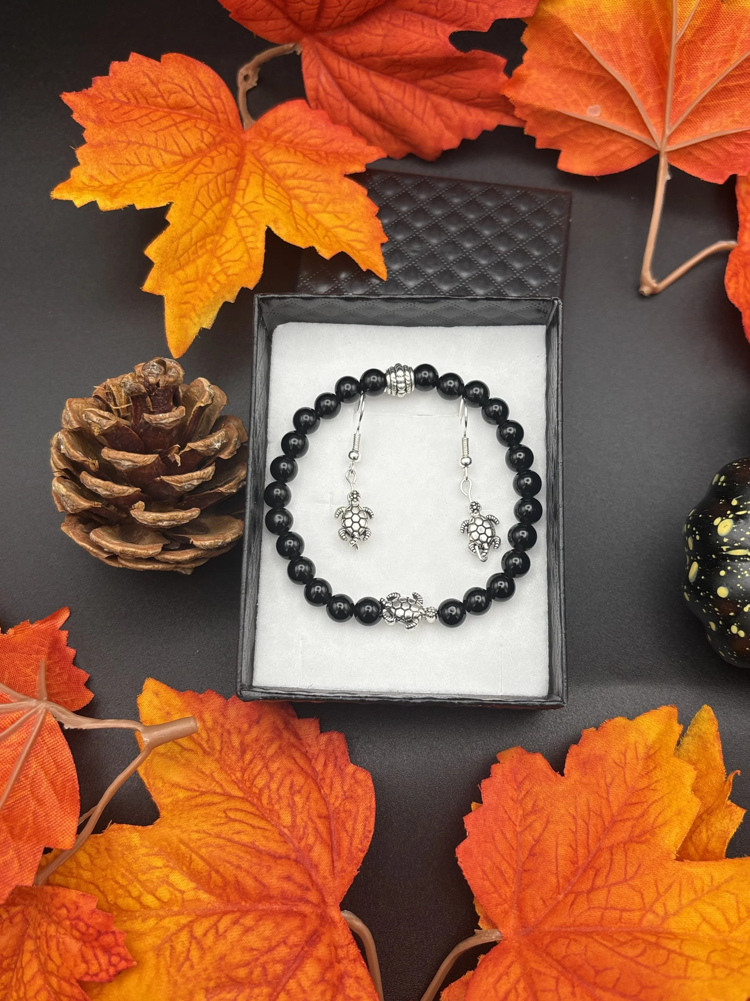 Parure Tortue Onyx