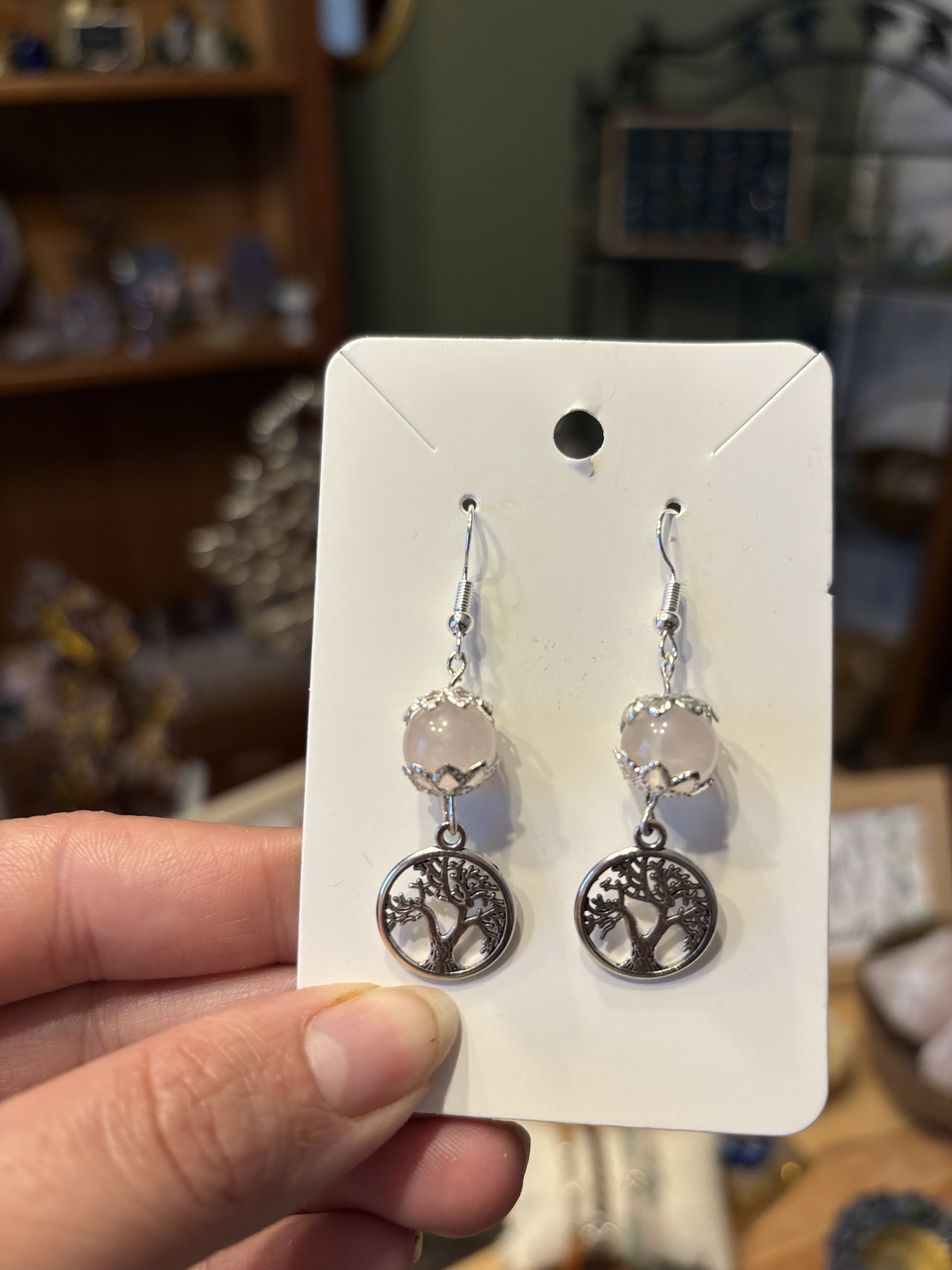 Boucles d’oreilles arbre de vie