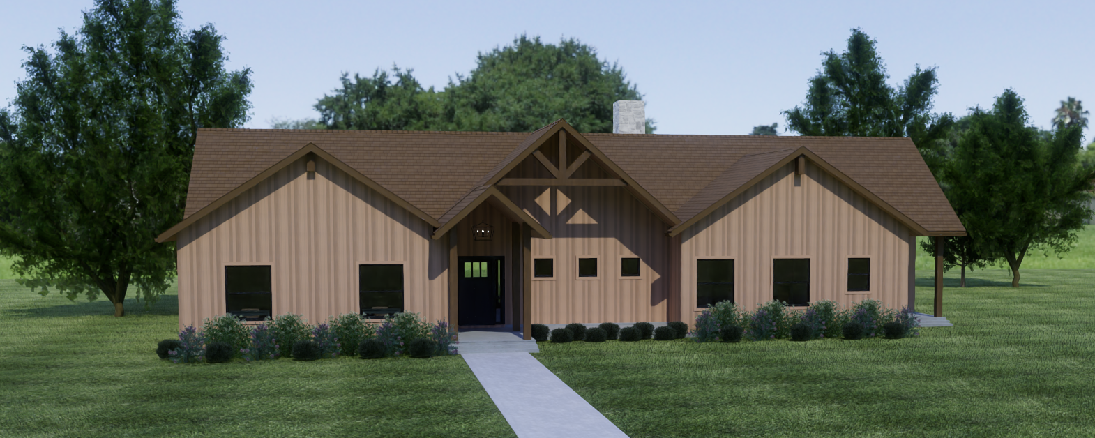 Rustic Timber Ranch