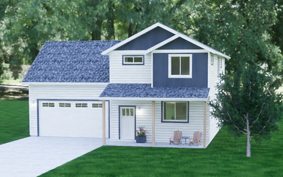 Compact Gabled Home