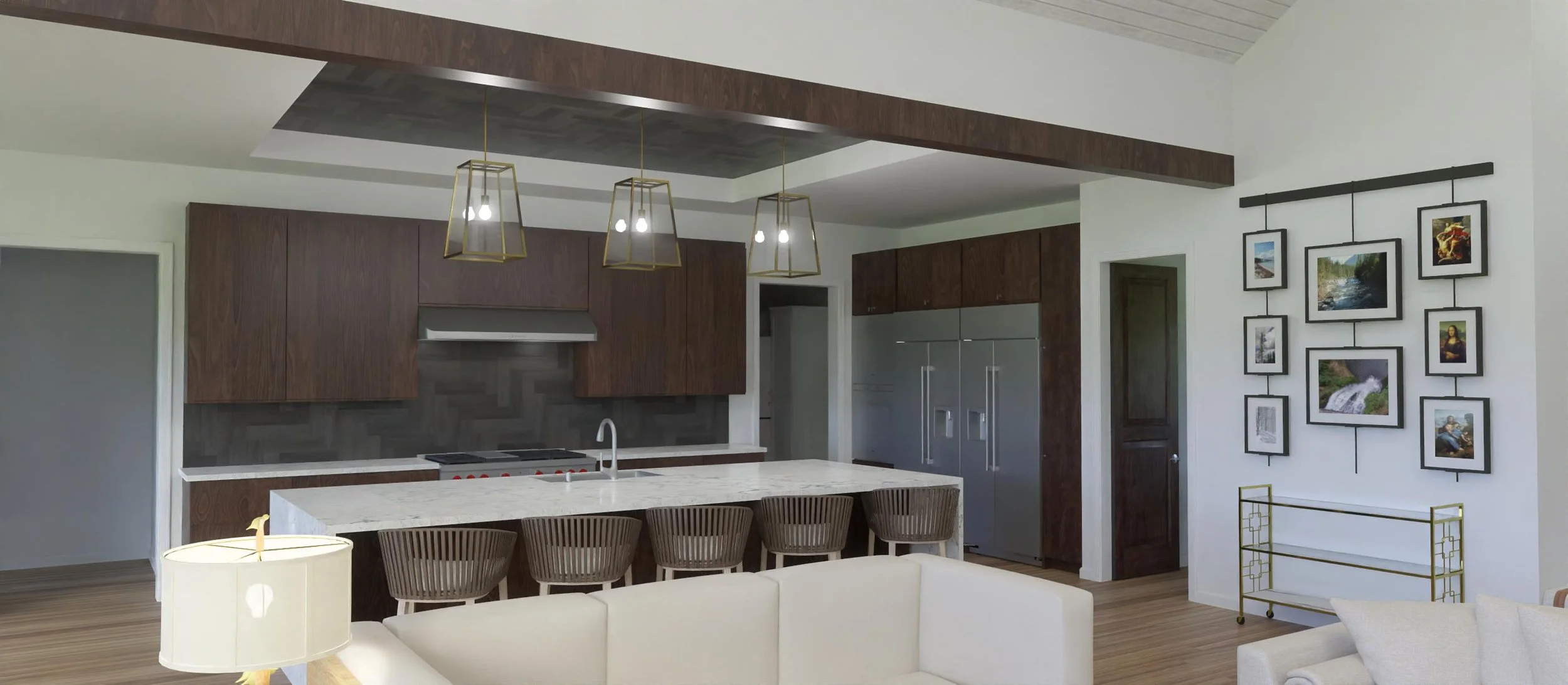 Custom Interior — Drafting Studio