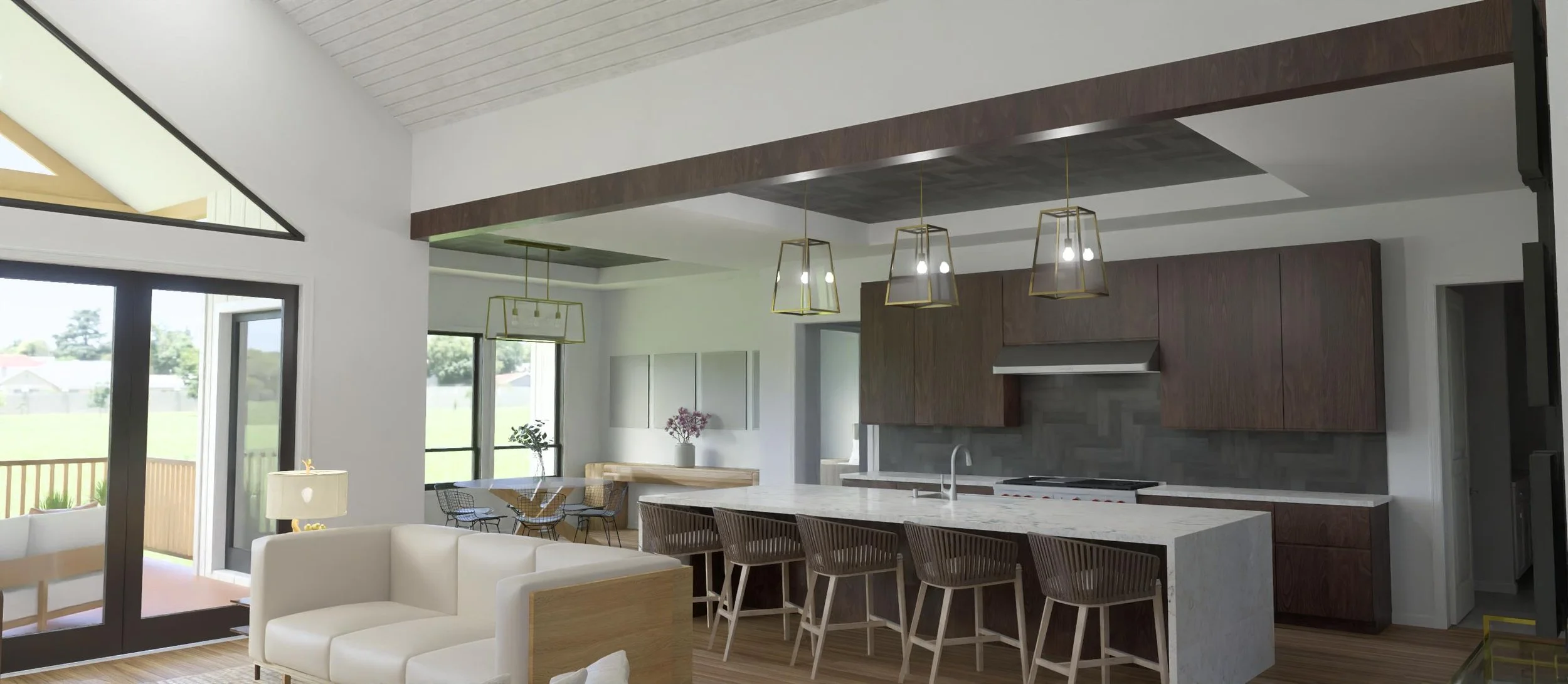 Custom Interior — Drafting Studio
