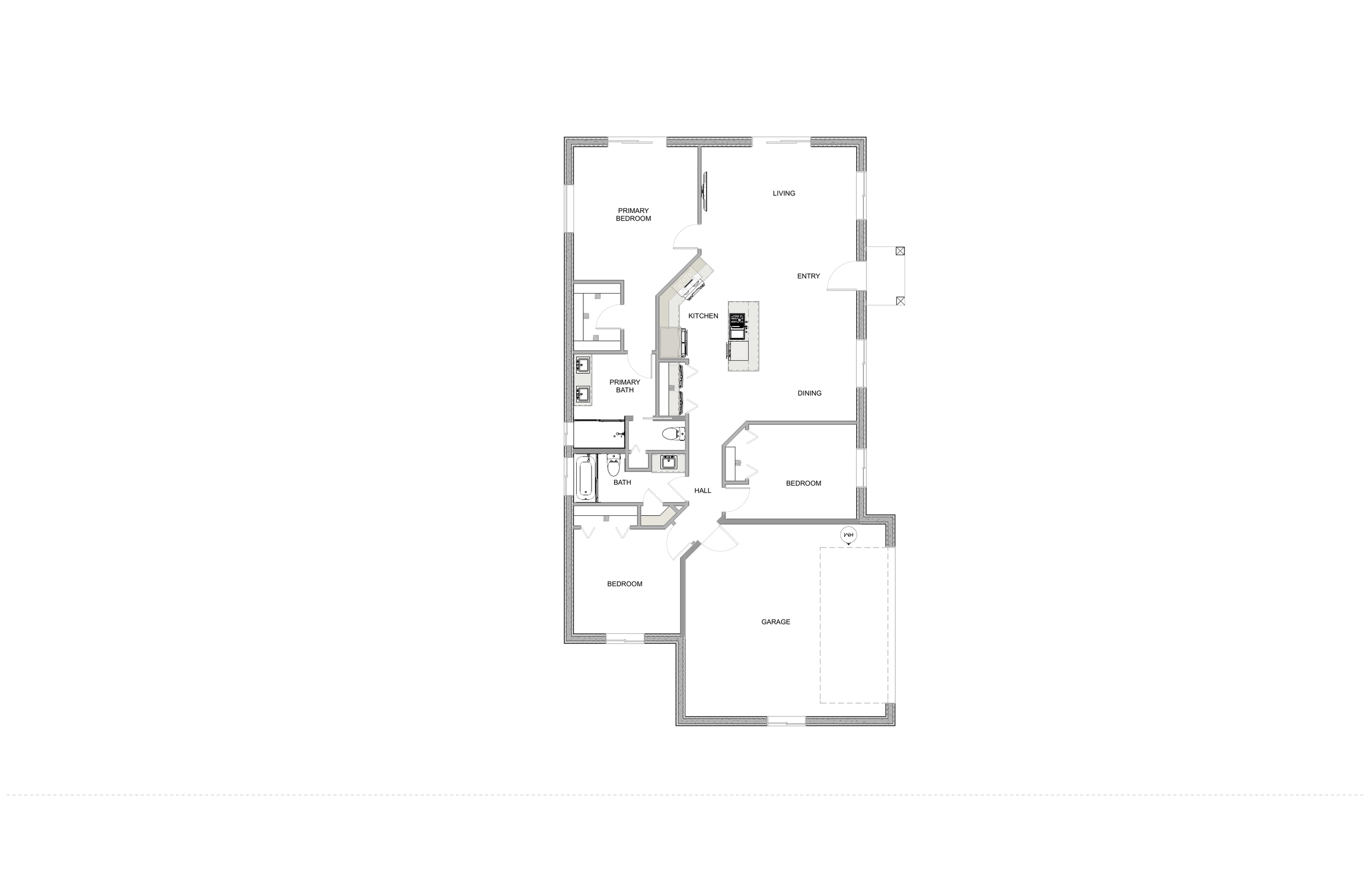 Classic Ranch floor plan