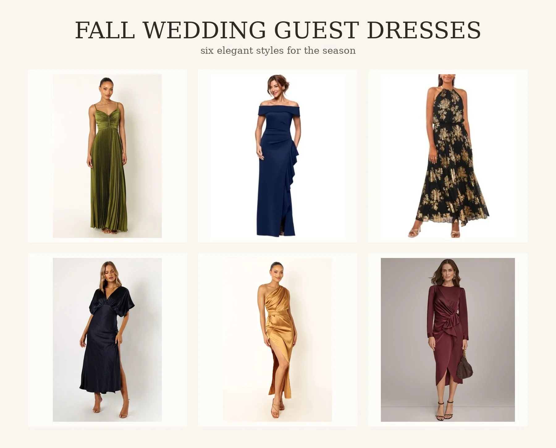 Fall wedding guest style tips!