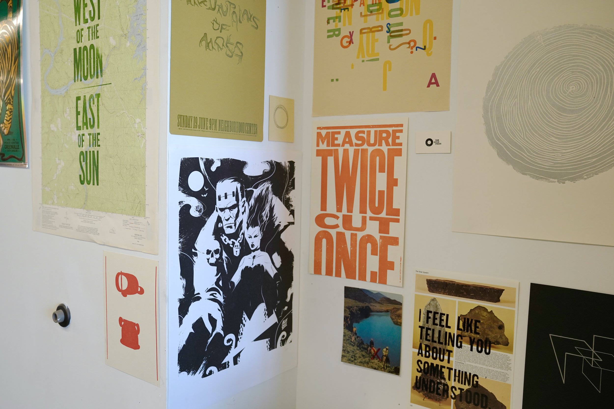 december-january exhibition "the open press x above the water fountain"