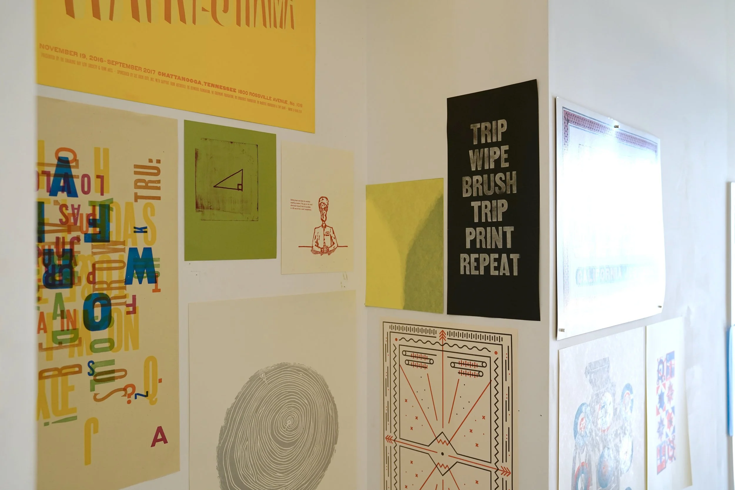 december-january exhibition "the open press x above the water fountain"